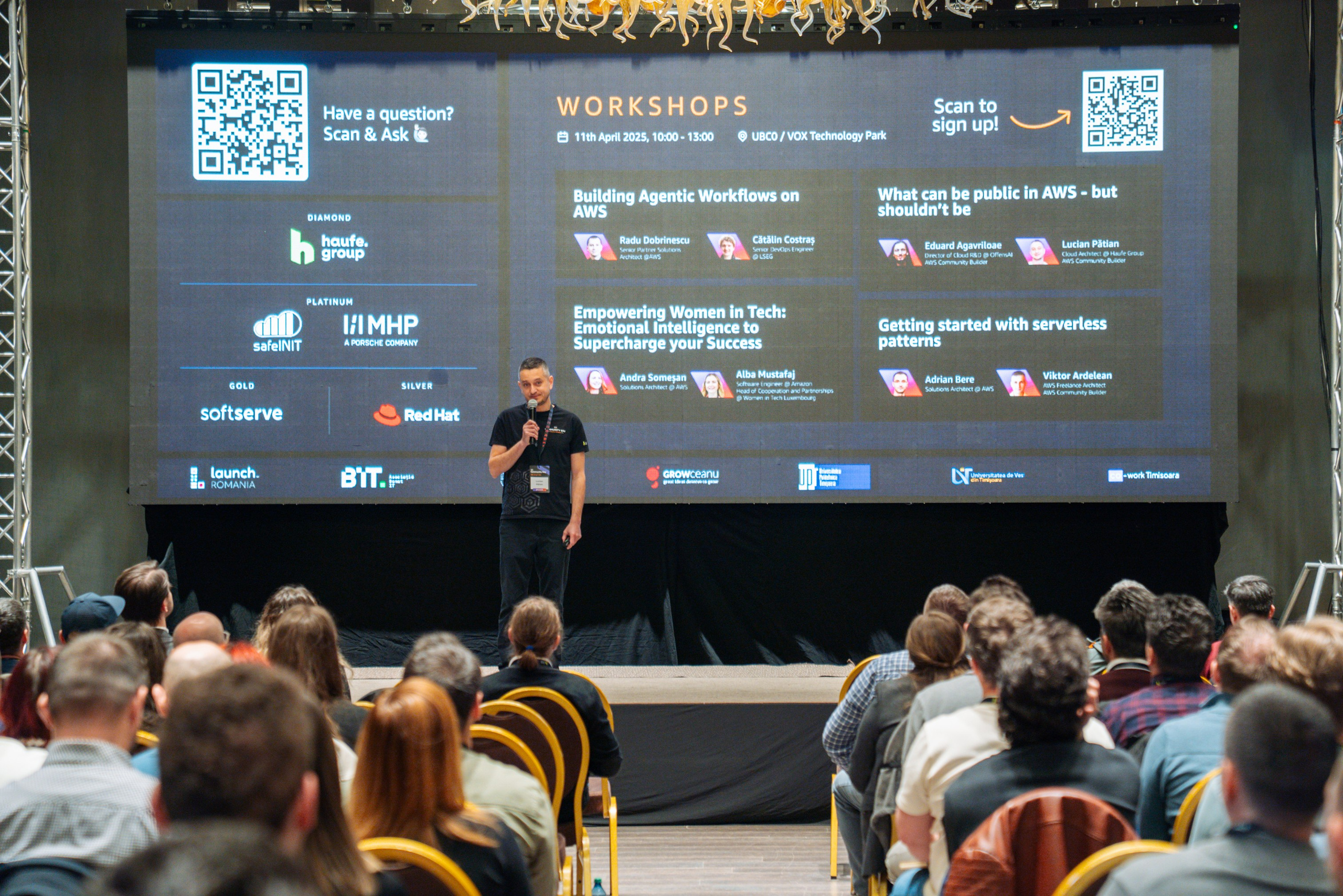AWS Community Day 2025. Cozac Cristian Photographer