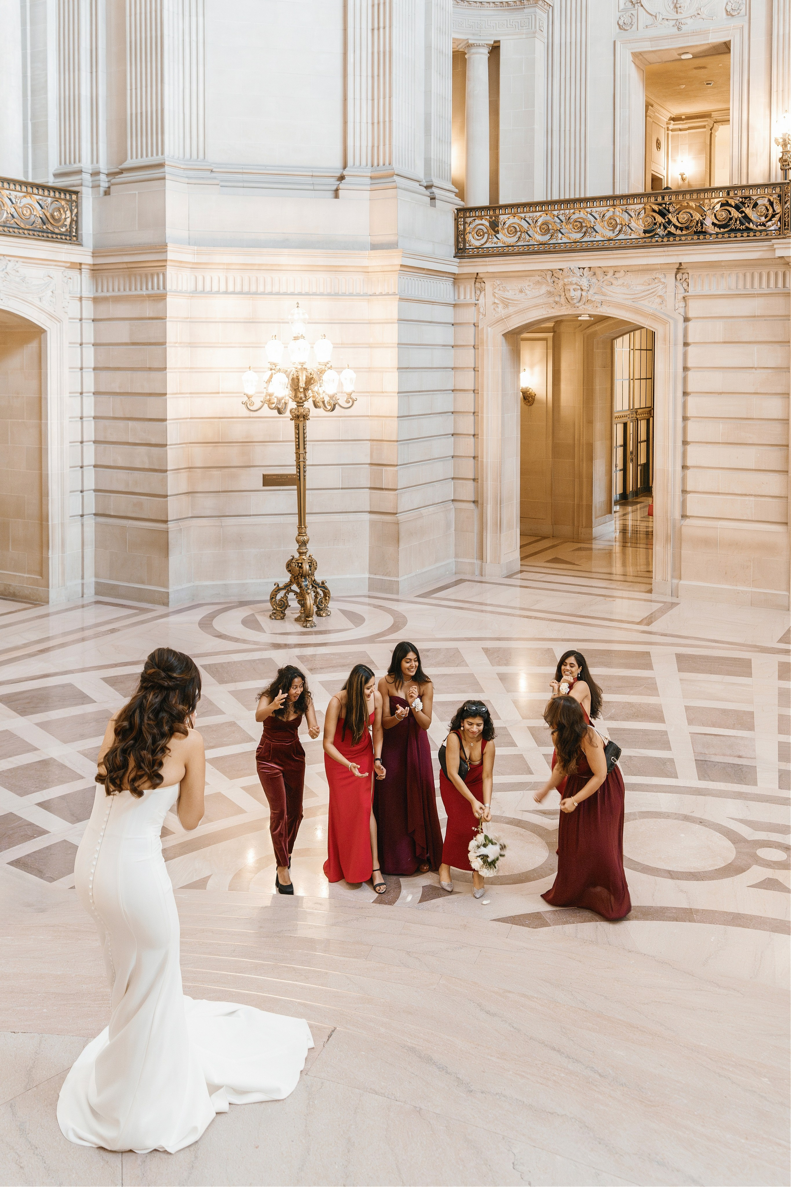 San Francisco City Hall Wedding. Wedding Photography & Videography Team in California, Los Angeles, San Francisco, San Diego and Travel
