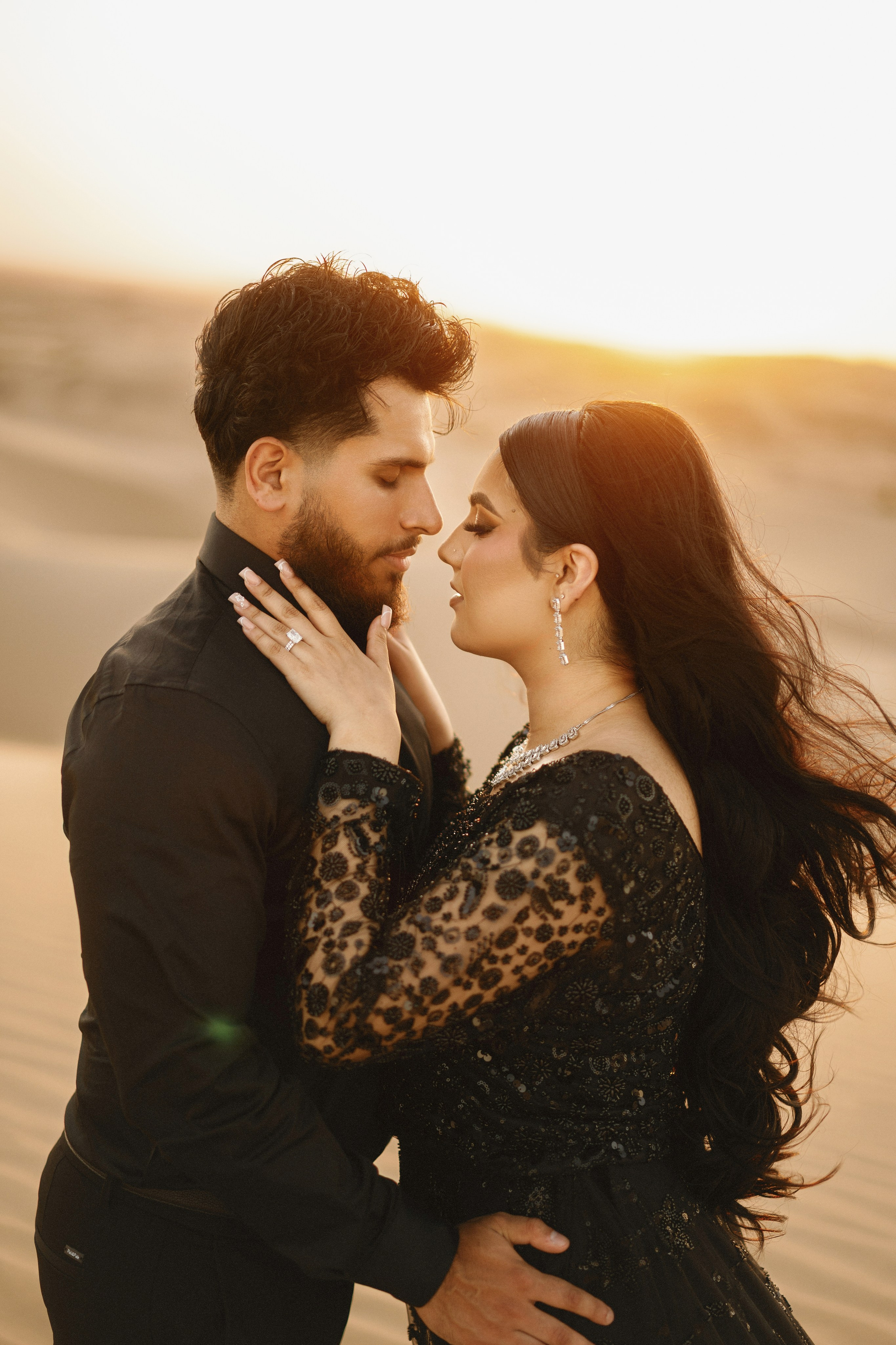 Elopement at Glamis Sand Dunes California. Wedding Photography & Videography Team in California, Los Angeles, San Francisco, San Diego and Travel