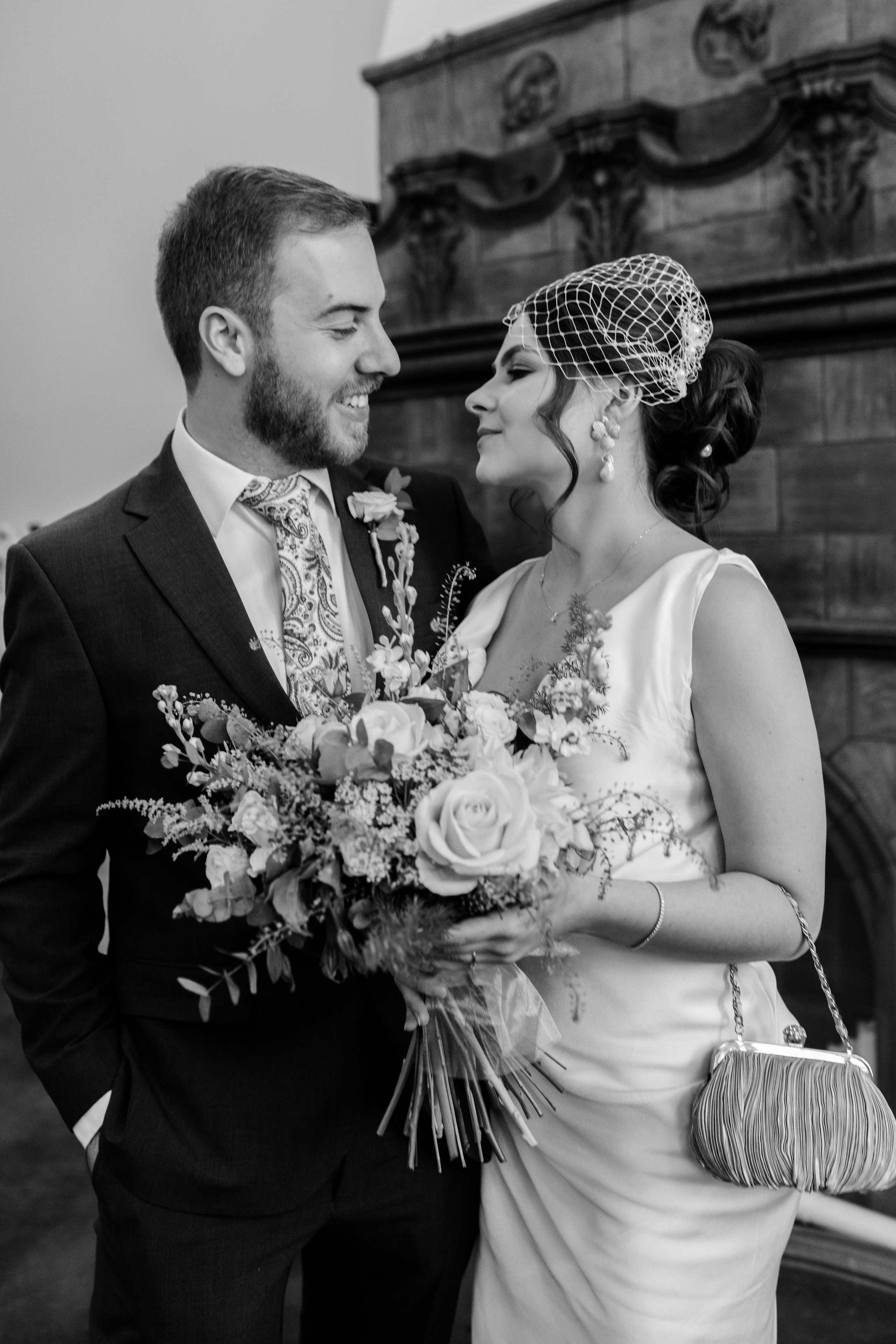 Wedding ceremony in Mayfair Library. London Wedding Photographer|Natasha Ferreira