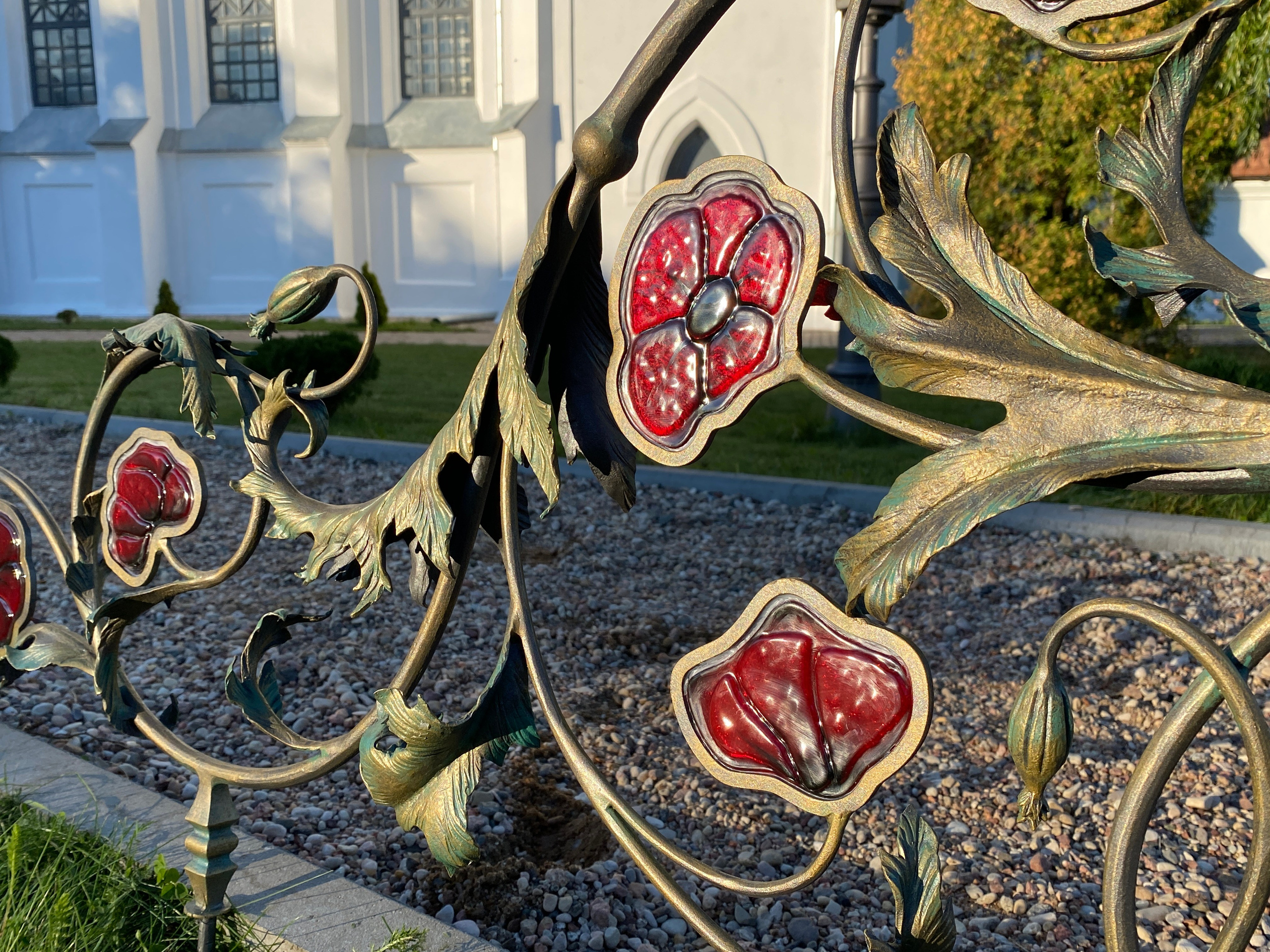 Ограждения. Ковка, фьюзинг. Скульптор кузнец Мария Тарлецкая