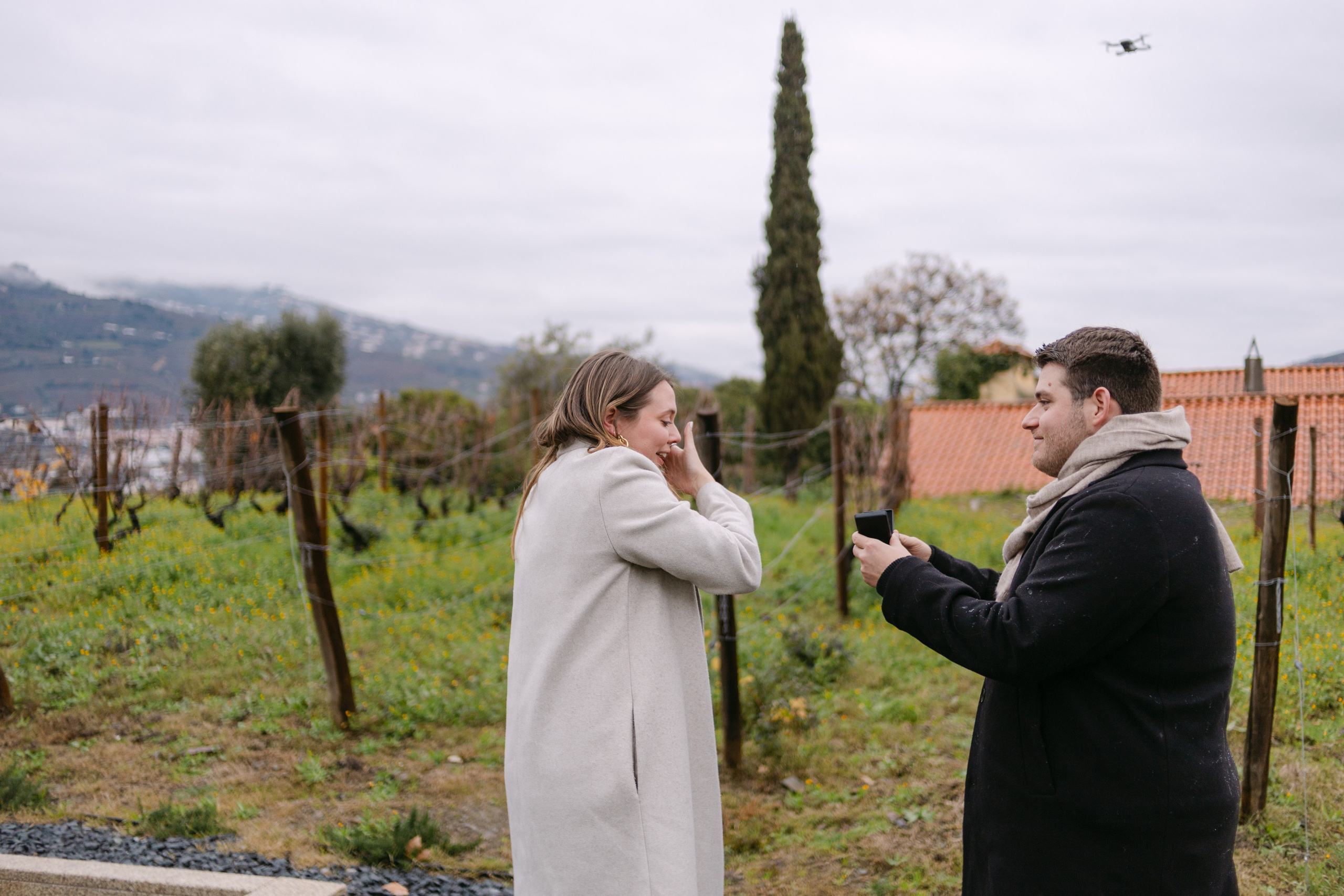 Proposal Sandro — Quinta Pacheca. Wedding and couple photographer in Porto