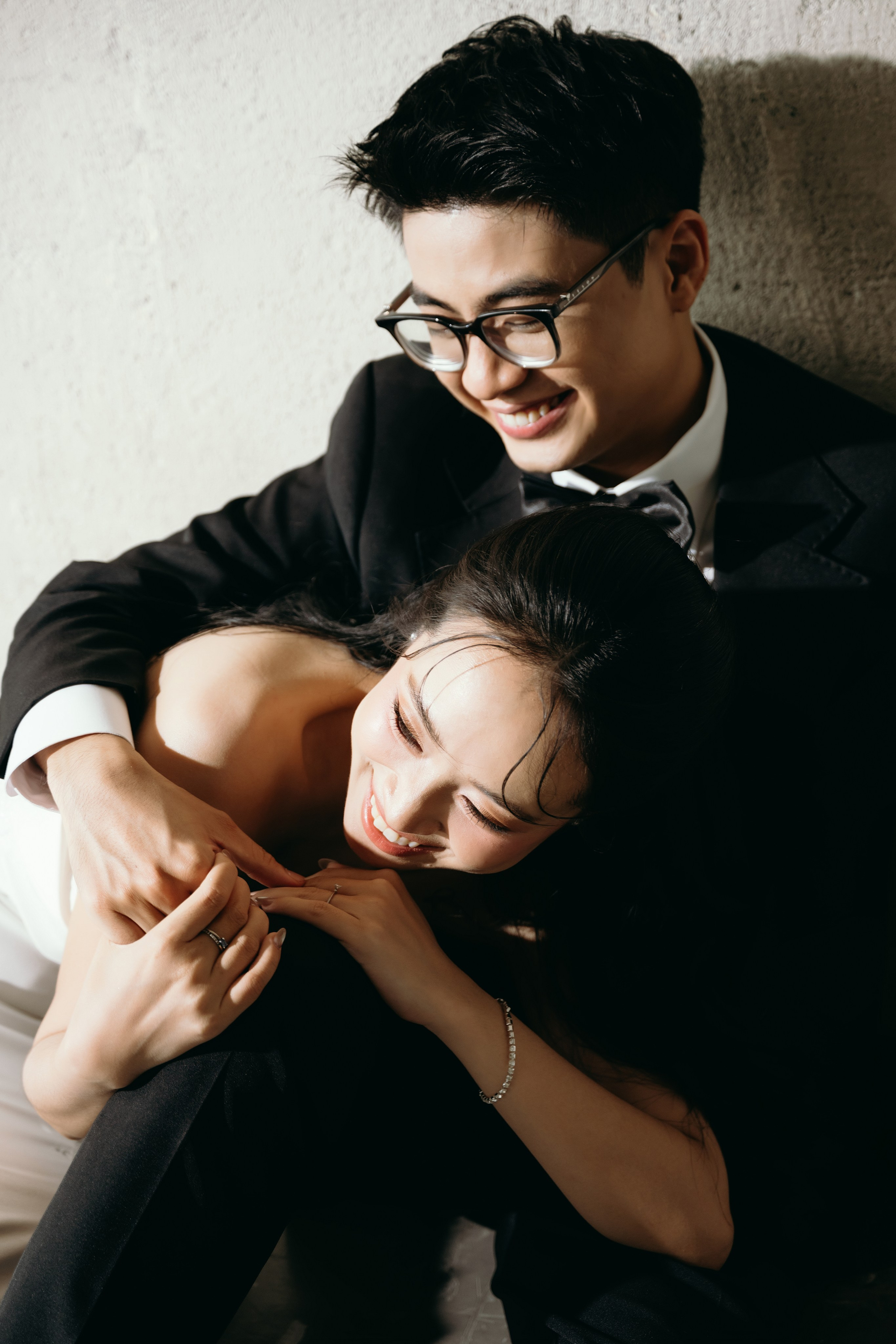 N.A wedding photoshoot in studio