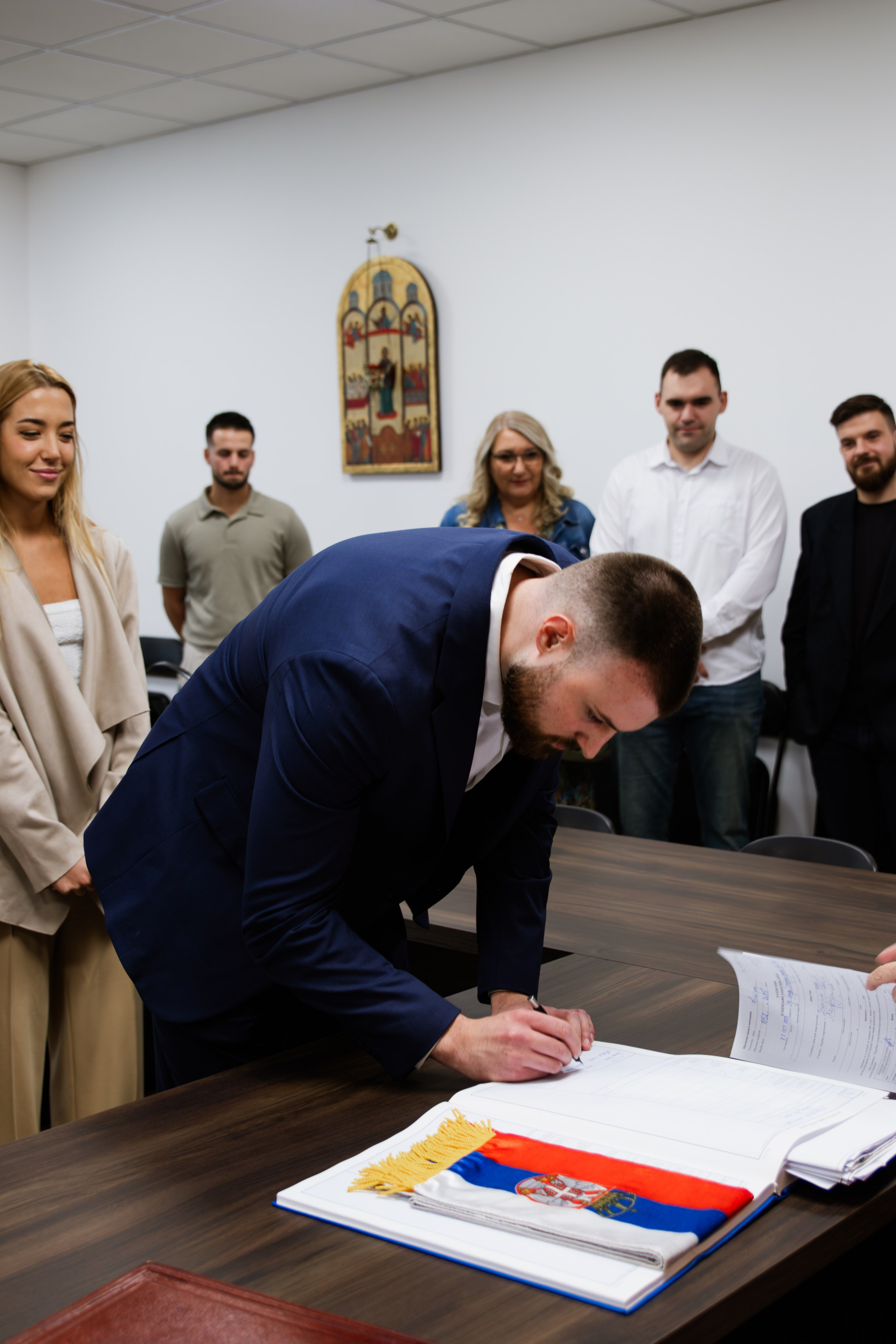 Marija & Damjan — opštinsko venčanje. Marizella Photography