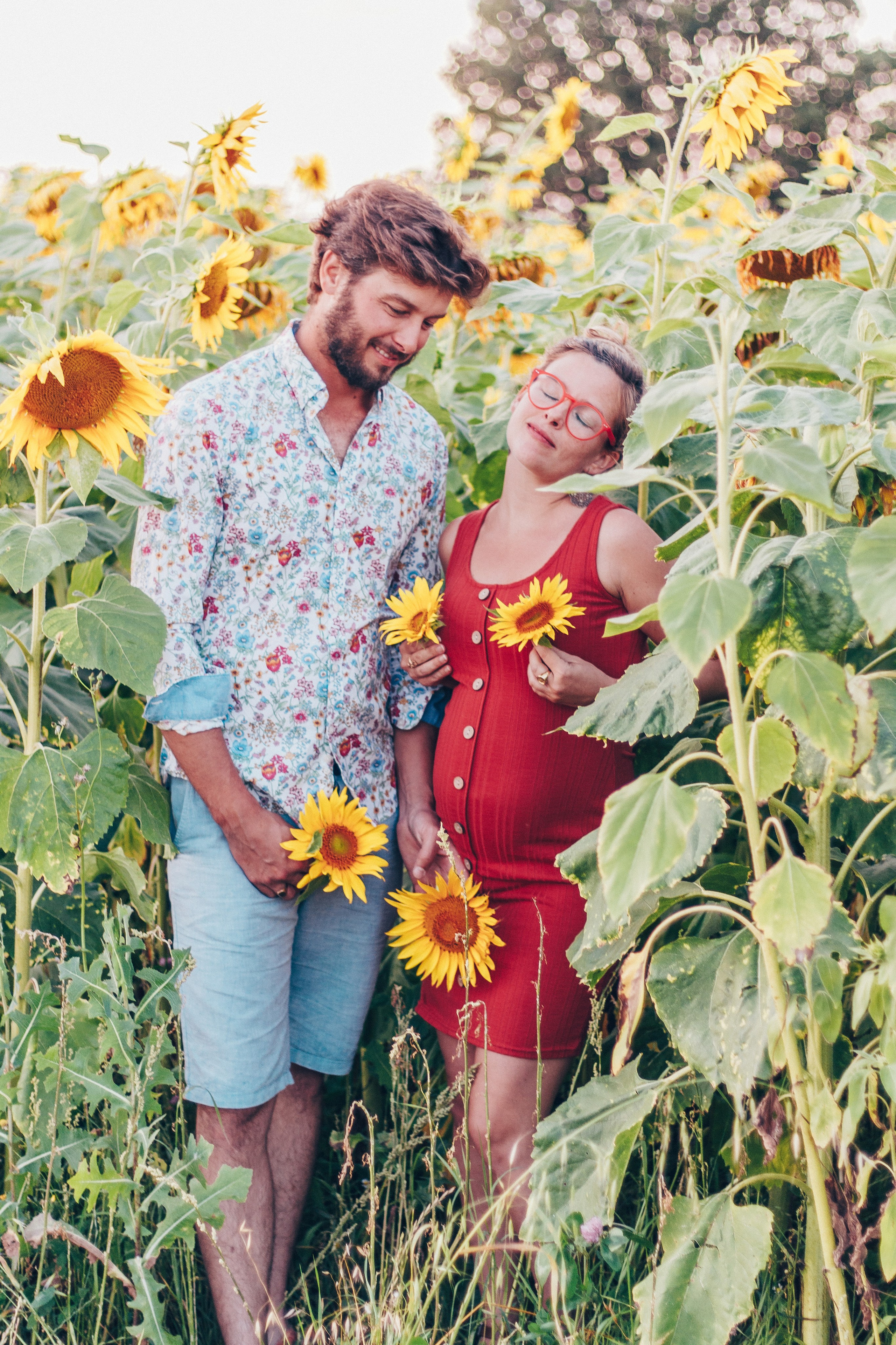 Annabelle et Vincent. Photo studio “Partage ton bonheur” — Family photographer near Châtellerault, Poitiers, and Tours