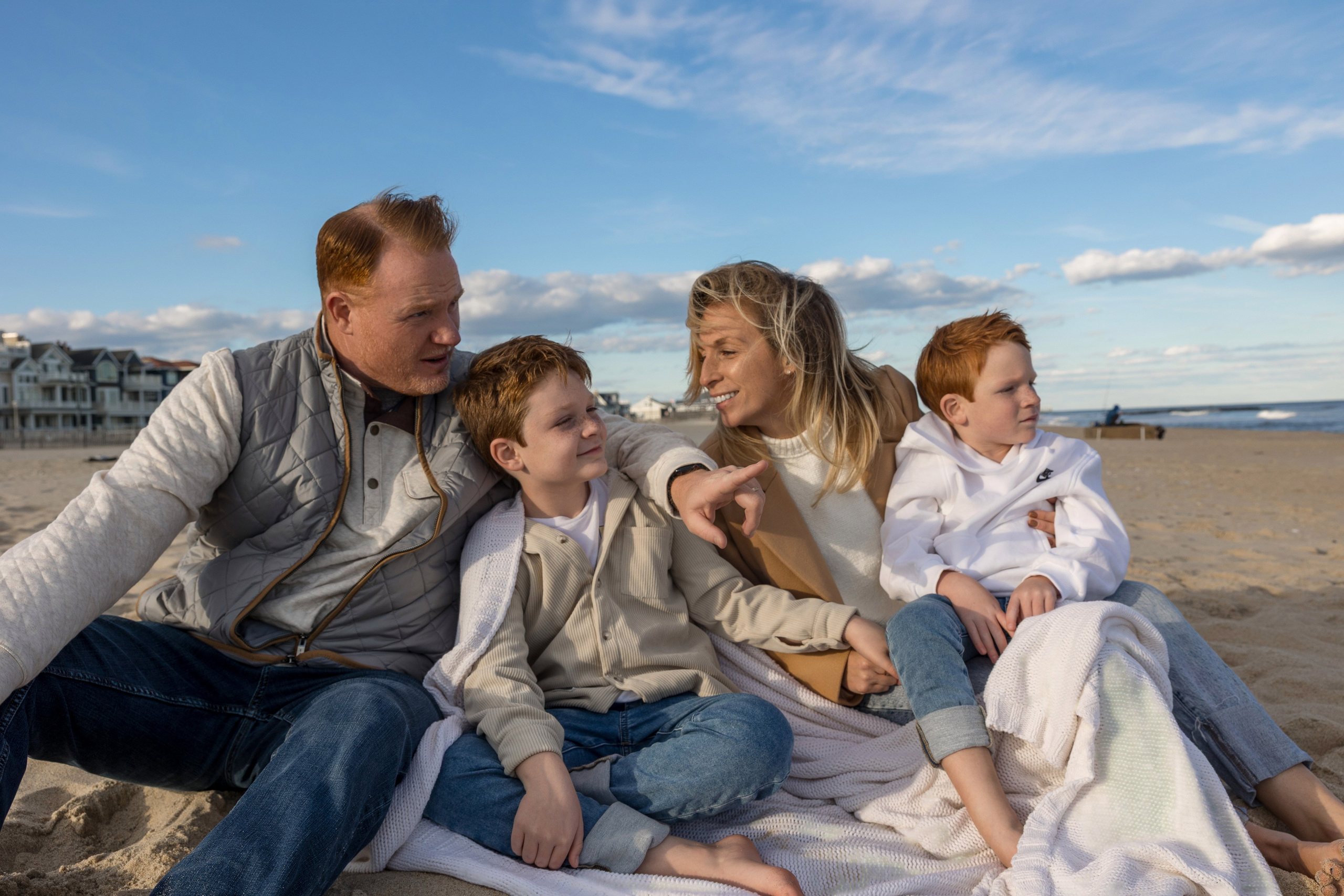 Sun, Sand, and Family Hugs. Family, lifestyle, and commercial photography in New York and New Jersey