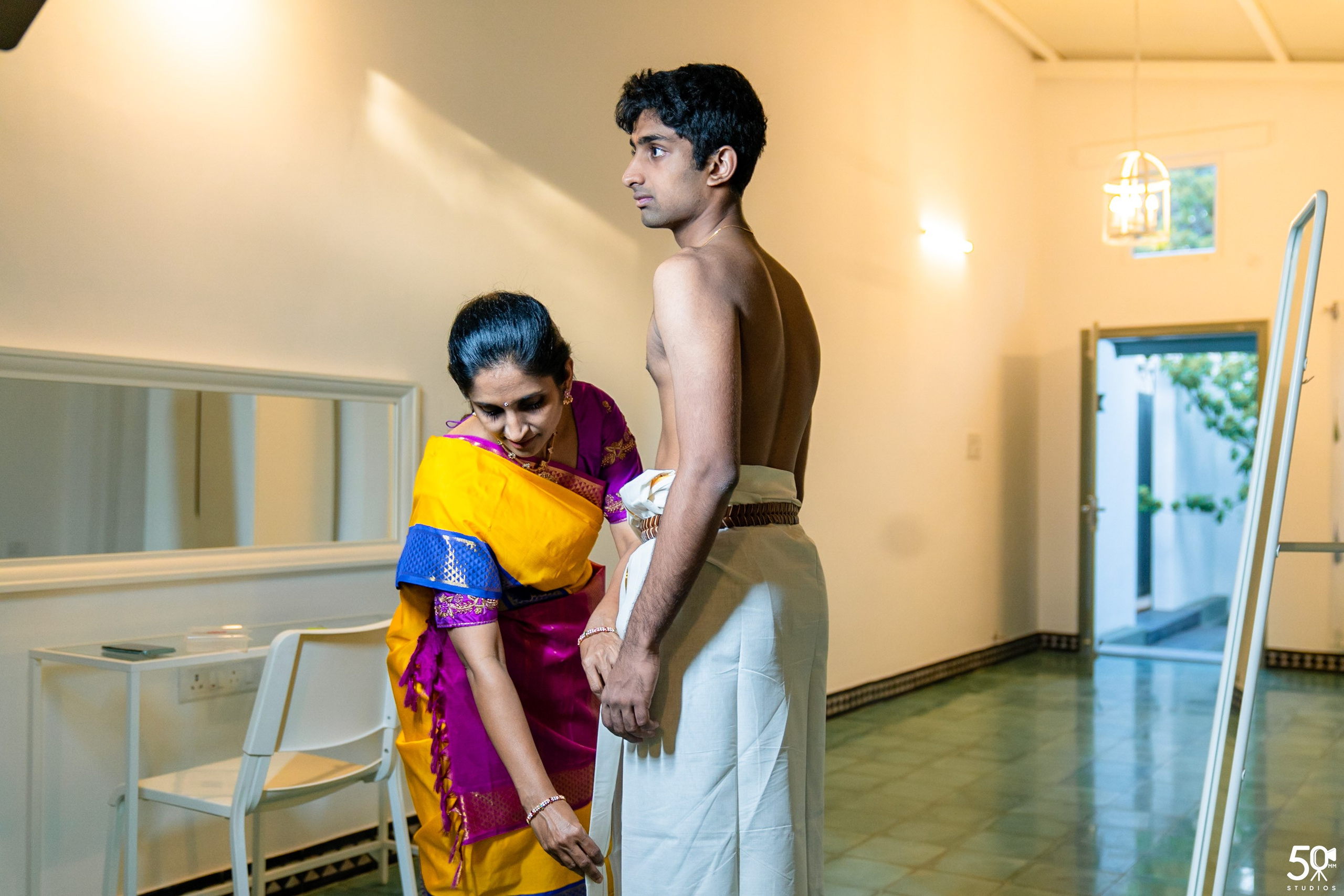 SANJAY AND SAKETH UPANAYANA. 50mm STUDIOS