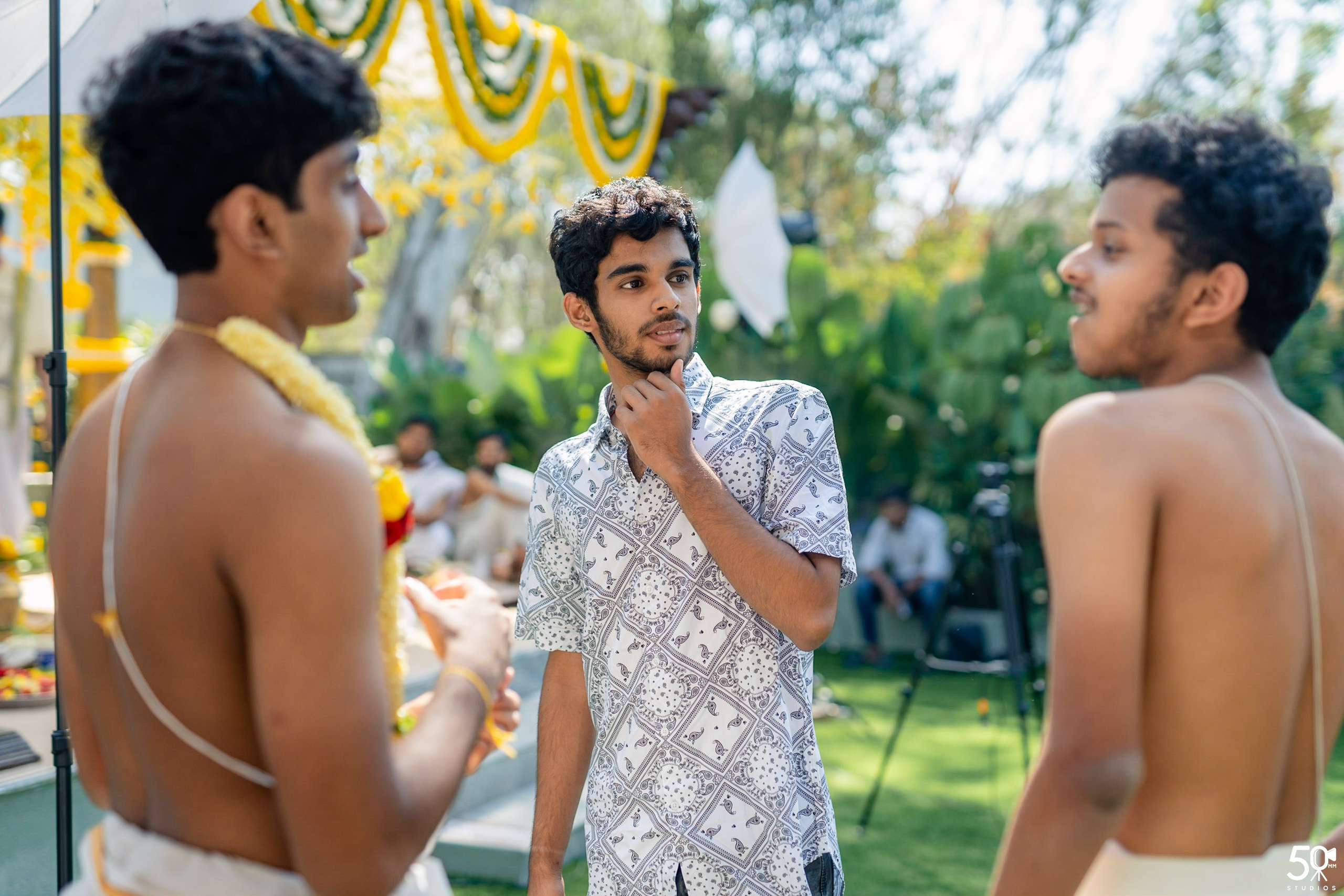 SANJAY AND SAKETH UPANAYANA. 50mm STUDIOS