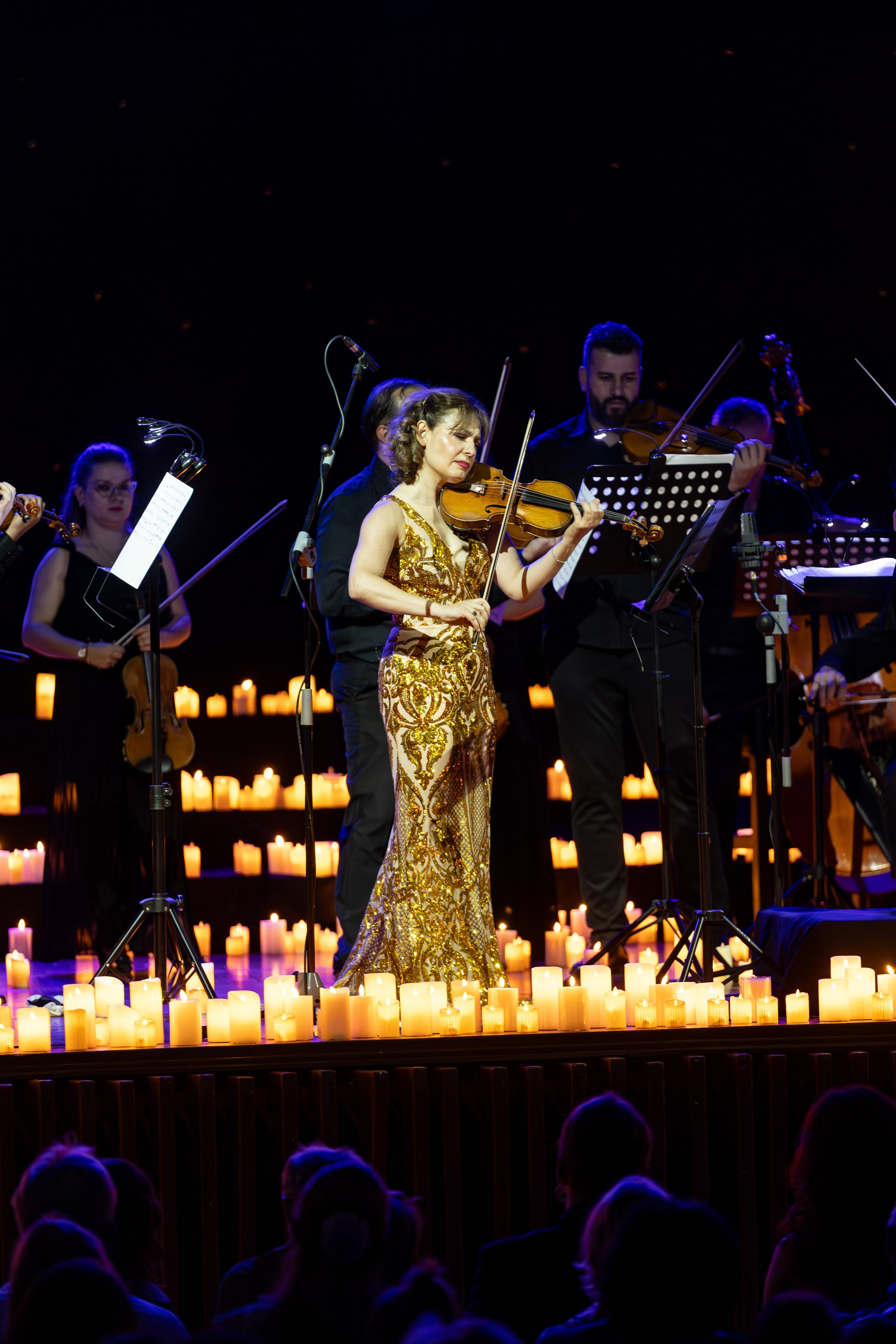 Candlelight Concert Sarajevo is a photography series by photographer Namir Čomaga, presenting the atmosphere of classical music performed in an intimate candlelit setting through concert and event photography.The photographs were created in Sarajevo, Bosnia and Herzegovina, documenting a live classical music performance surrounded by hundreds of candles, capturing musicians, orchestral performance and the unique ambiance of a candlelight concert.This gallery is part of the author's photography portfolio, focusing on Sarajevo photography, Bosnia and Herzegovina photography, concert photography, event photography and classical music performance photography.
