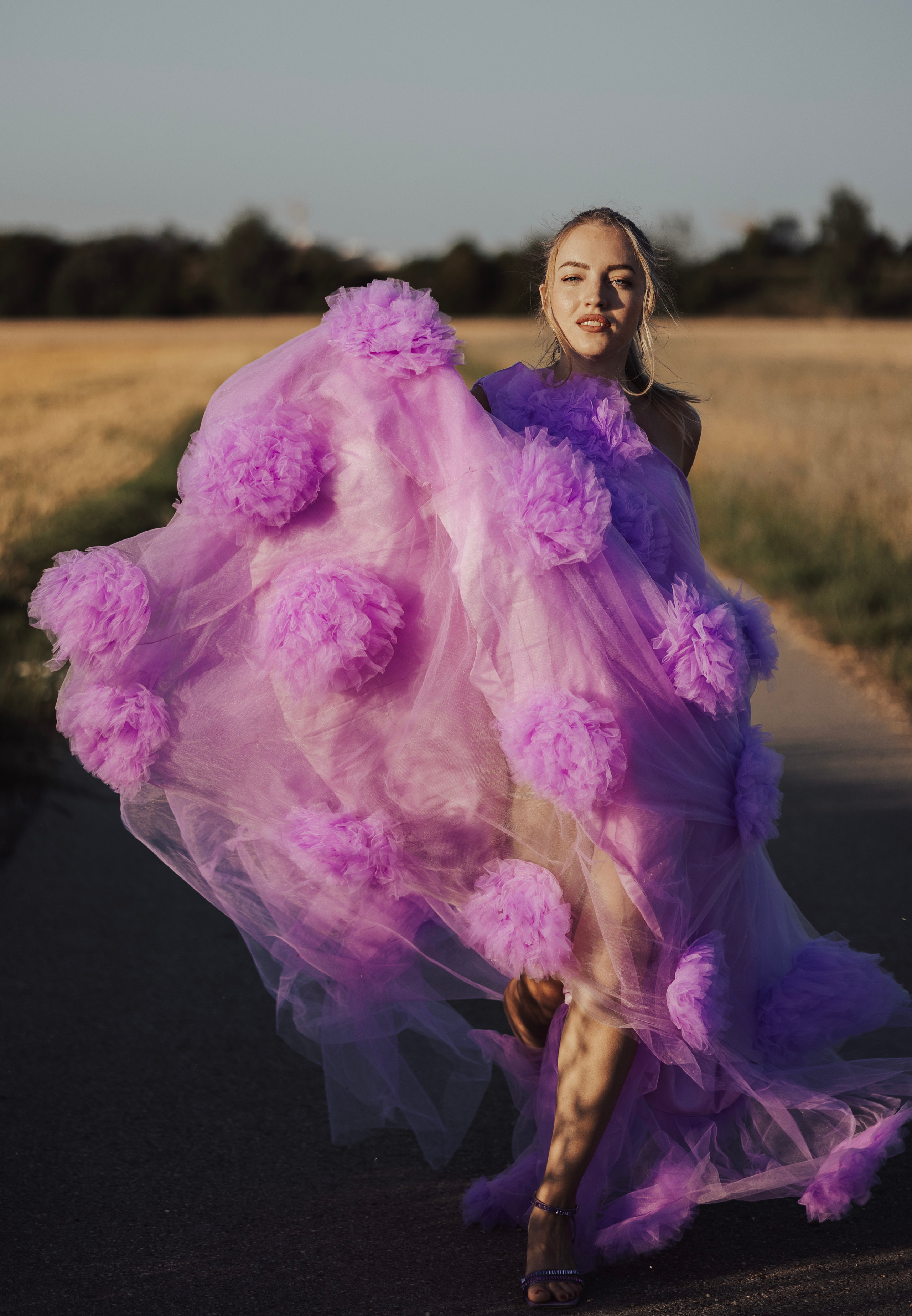 Long dresses shooting. Photographer in Munich