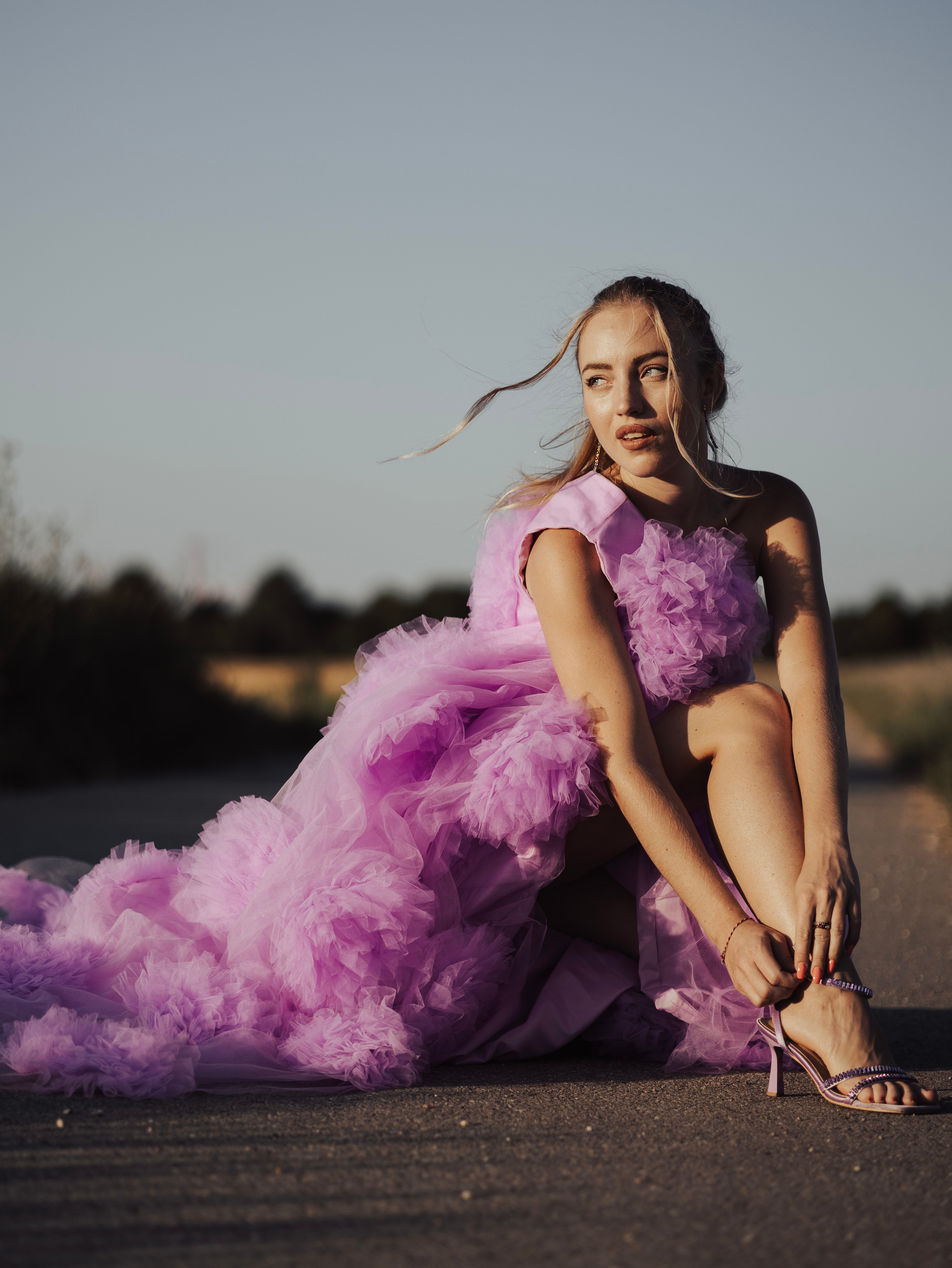 Long dresses shooting. Photographer in Munich