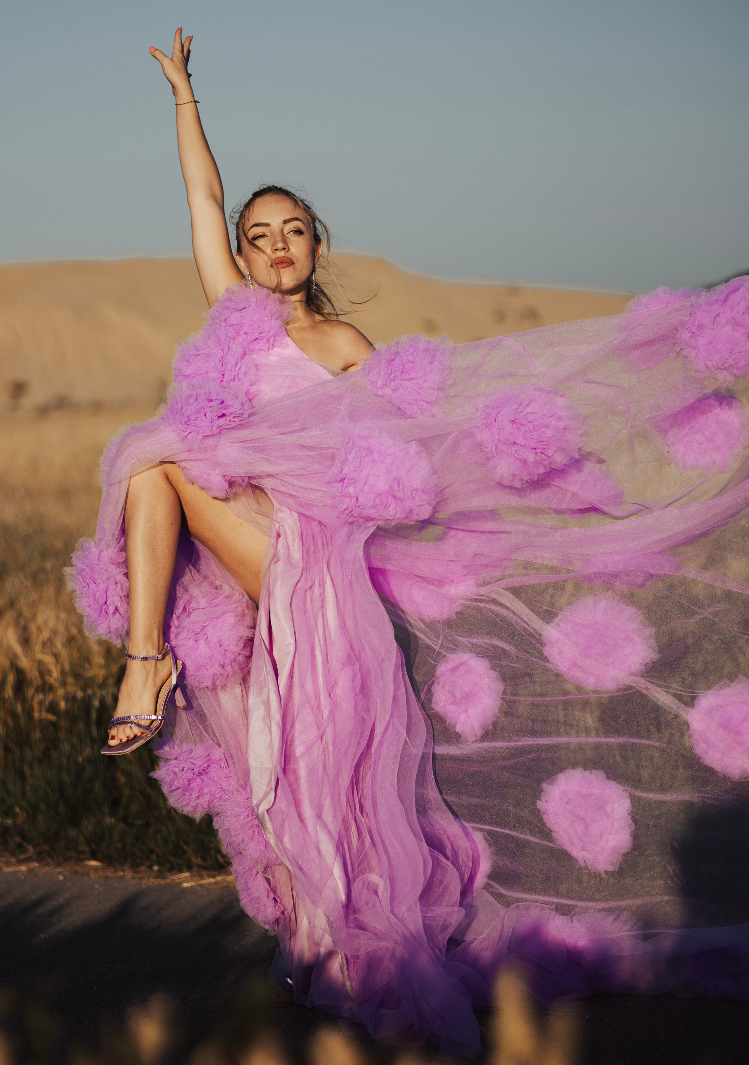 Long dresses shooting. Photographer in Munich