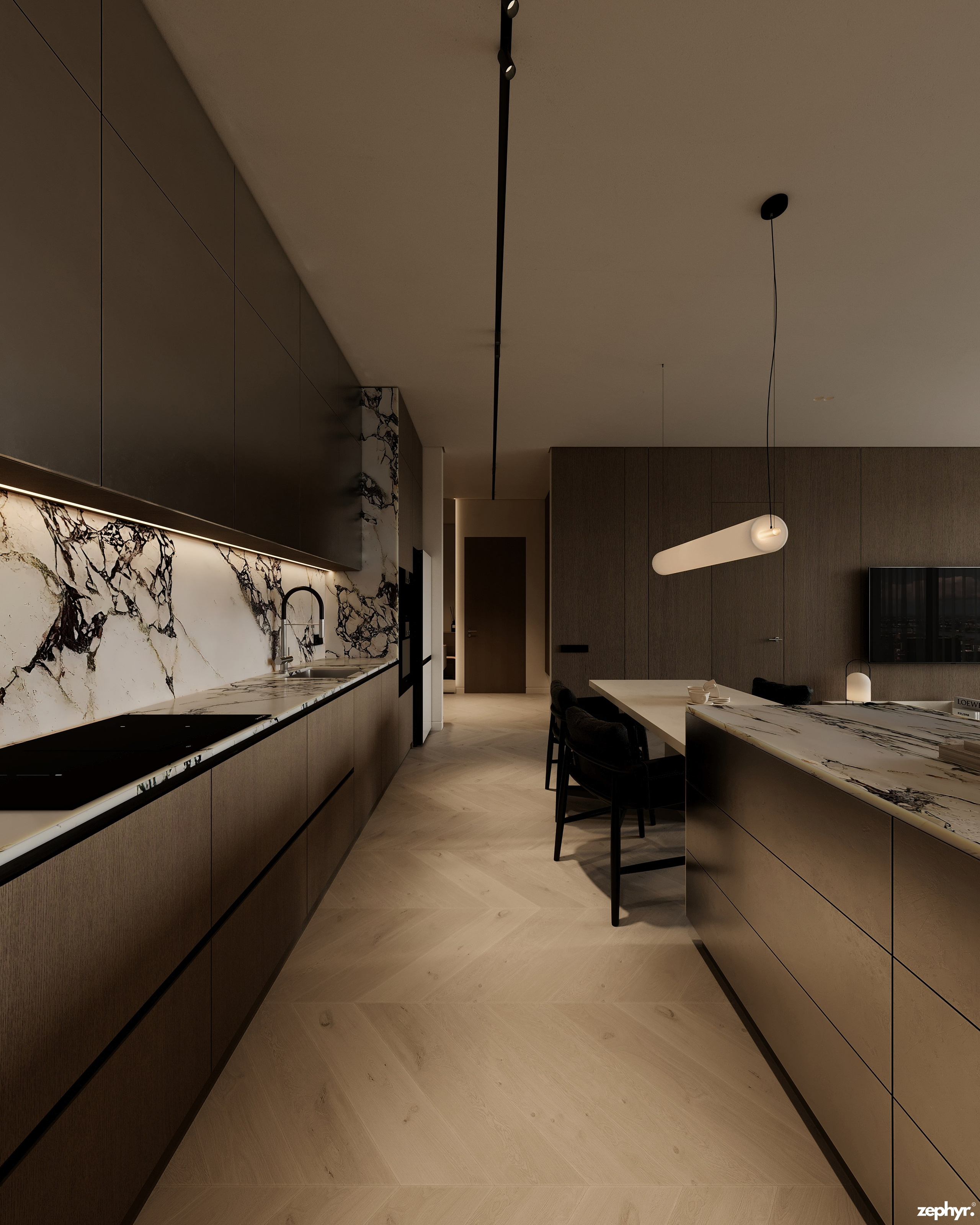 Miesto apartamentai. BLIU DESIGN — dizainas / interjeras / architektūra / 3D vizualizacijos / konceptas / parinktys