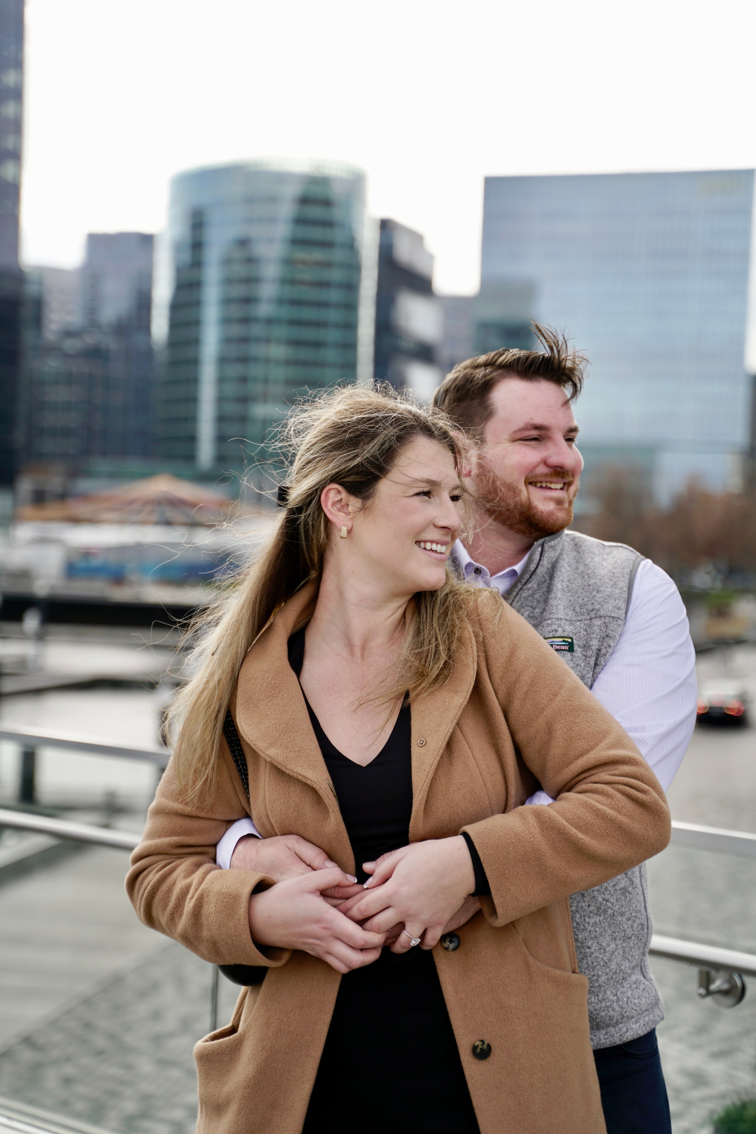Charles and Helen at Seaport. Stefanovich Photography | Boston, MA