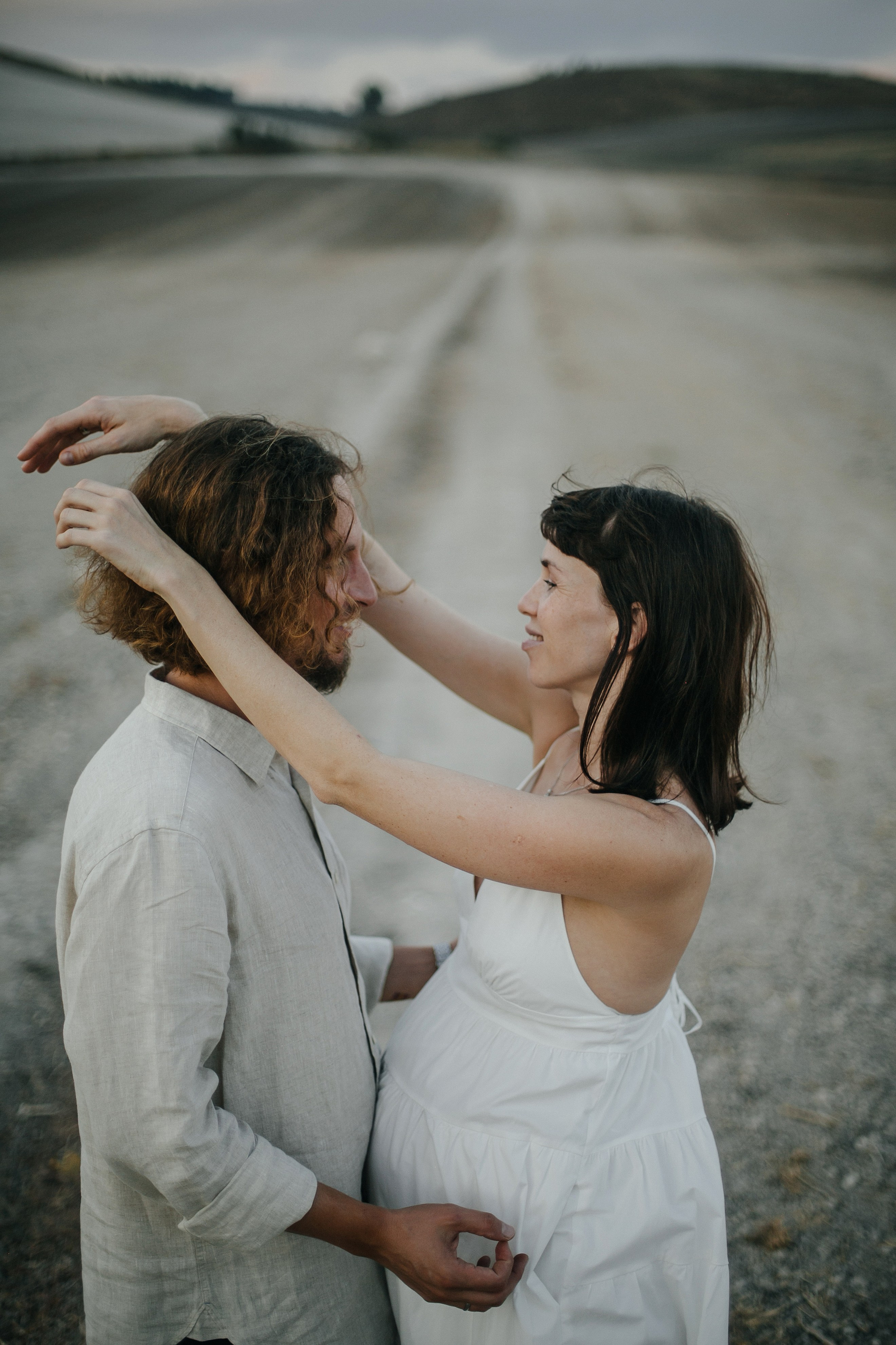 Kiryat Tivon field. Family photographer in Israel