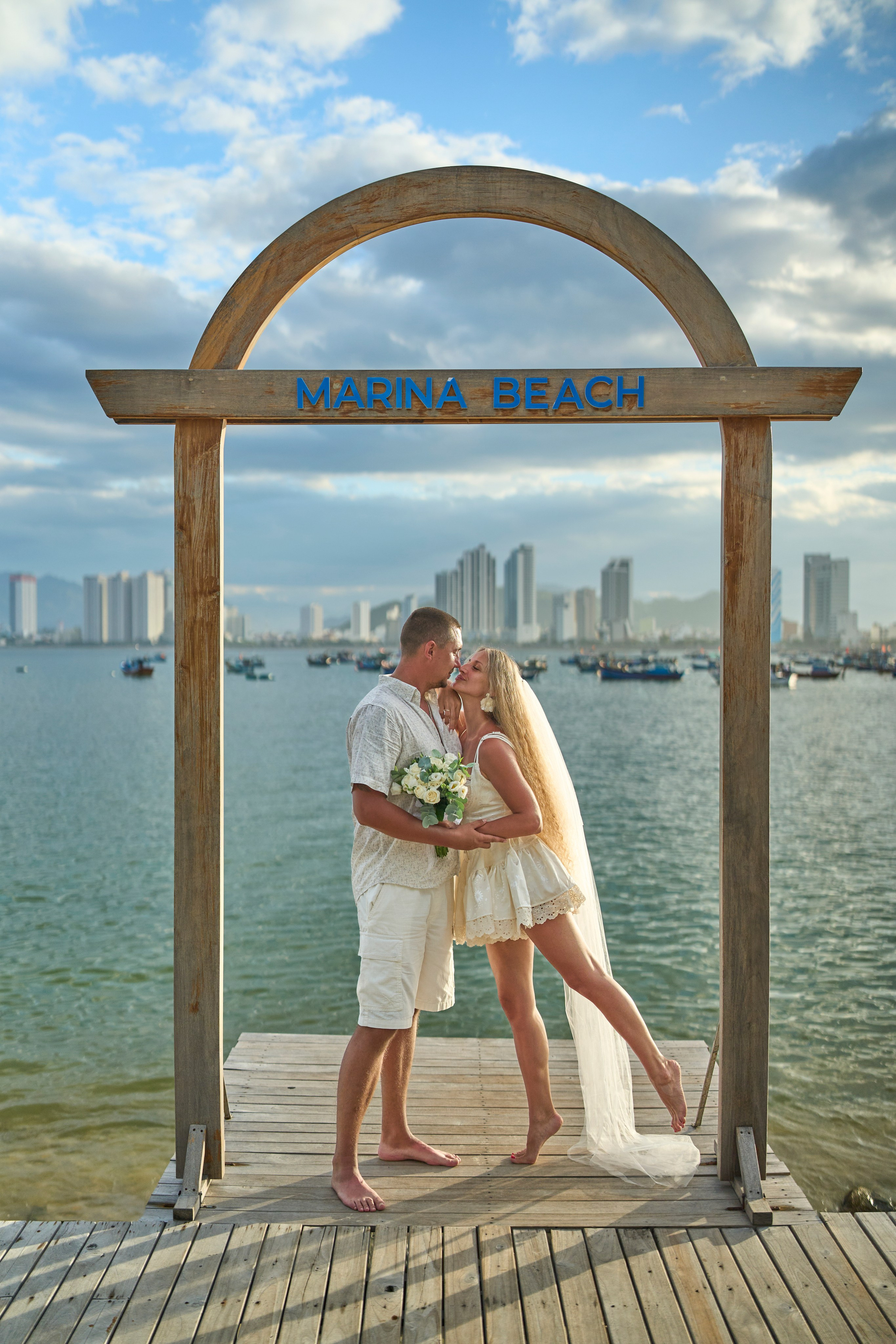 Love & Story Marina Beach