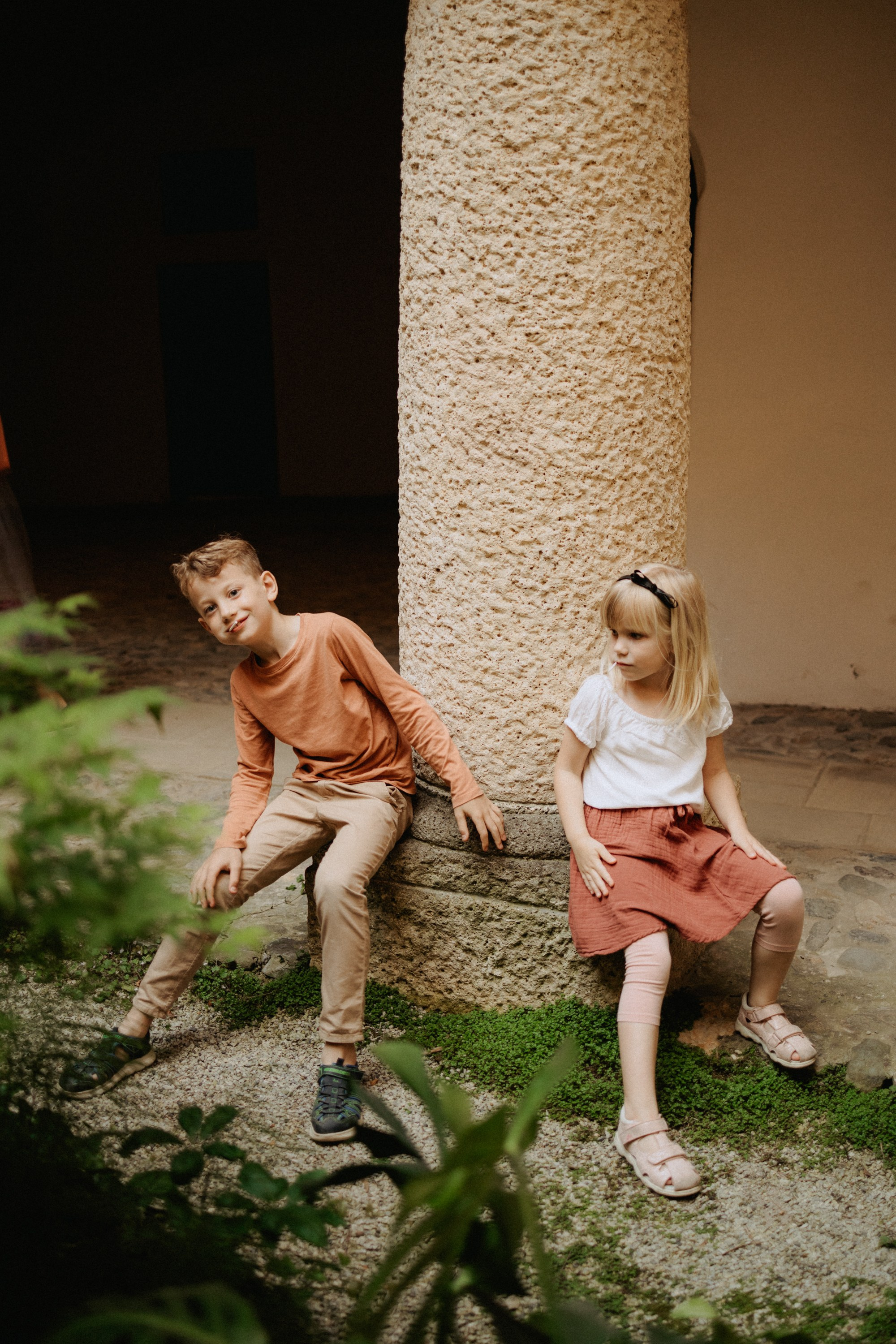 Family in the city. Elena Gorobets. Photographer in Zagreb