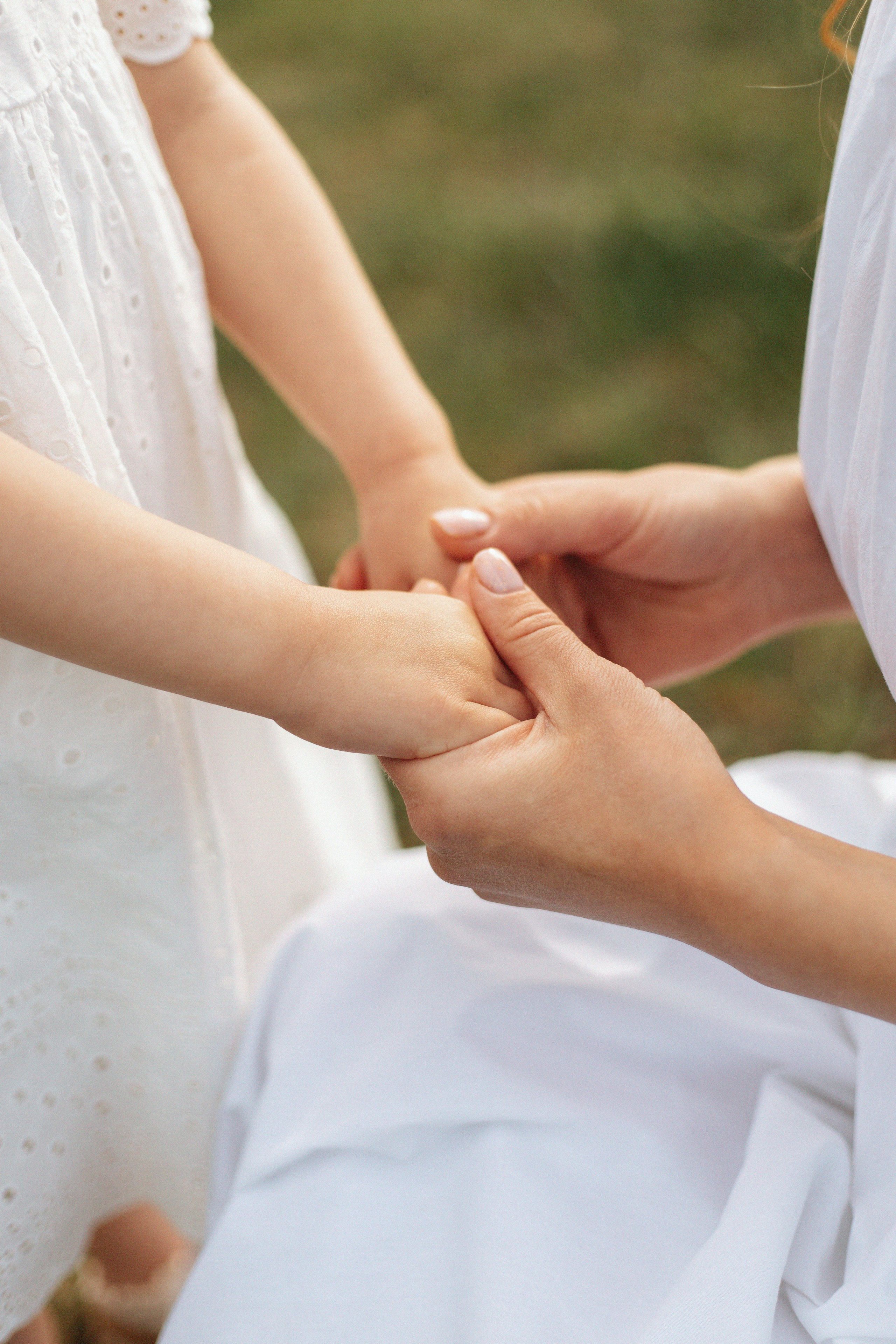 Mother & daughter story. Home