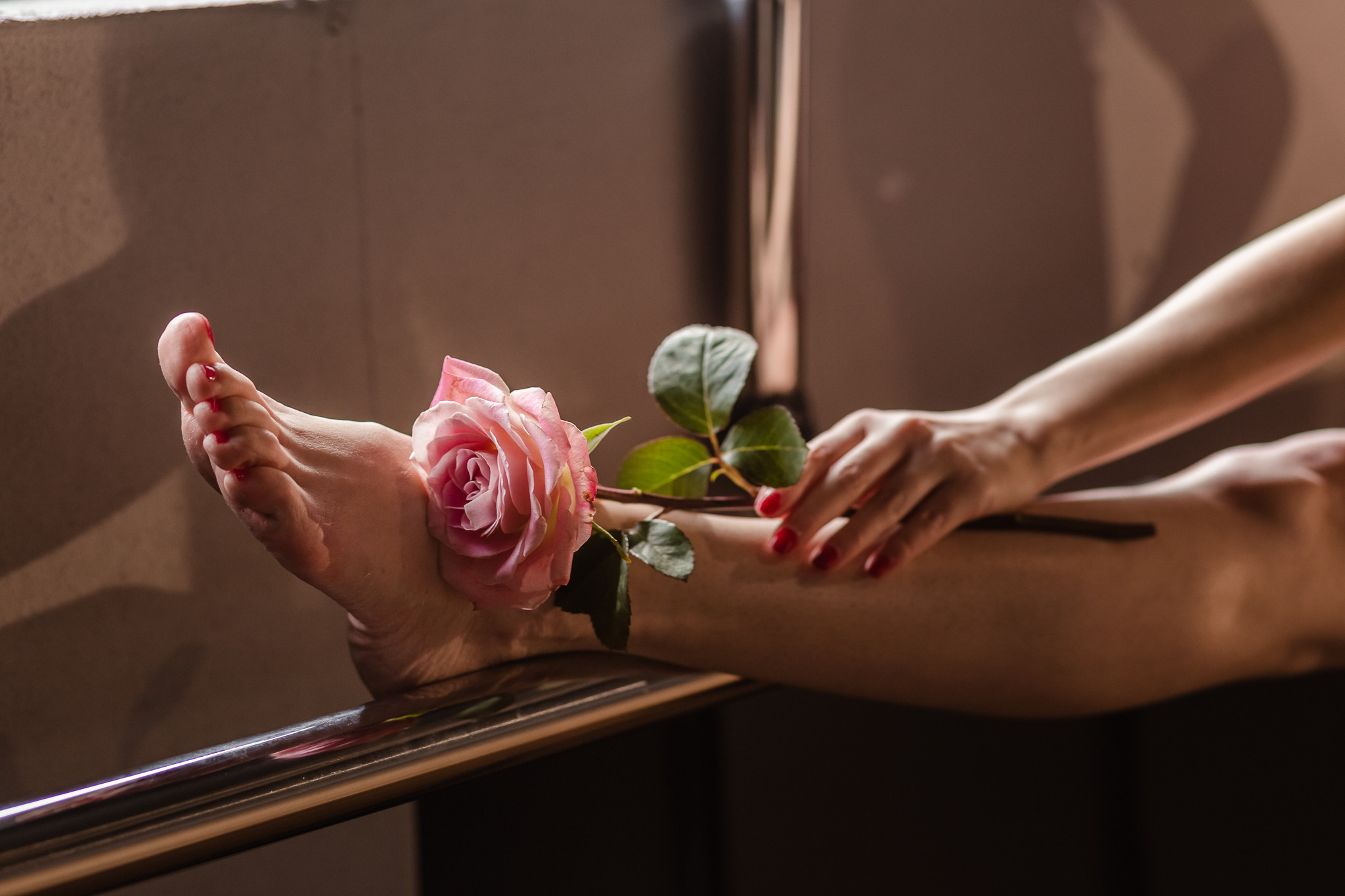 Alina’s content photoshooting