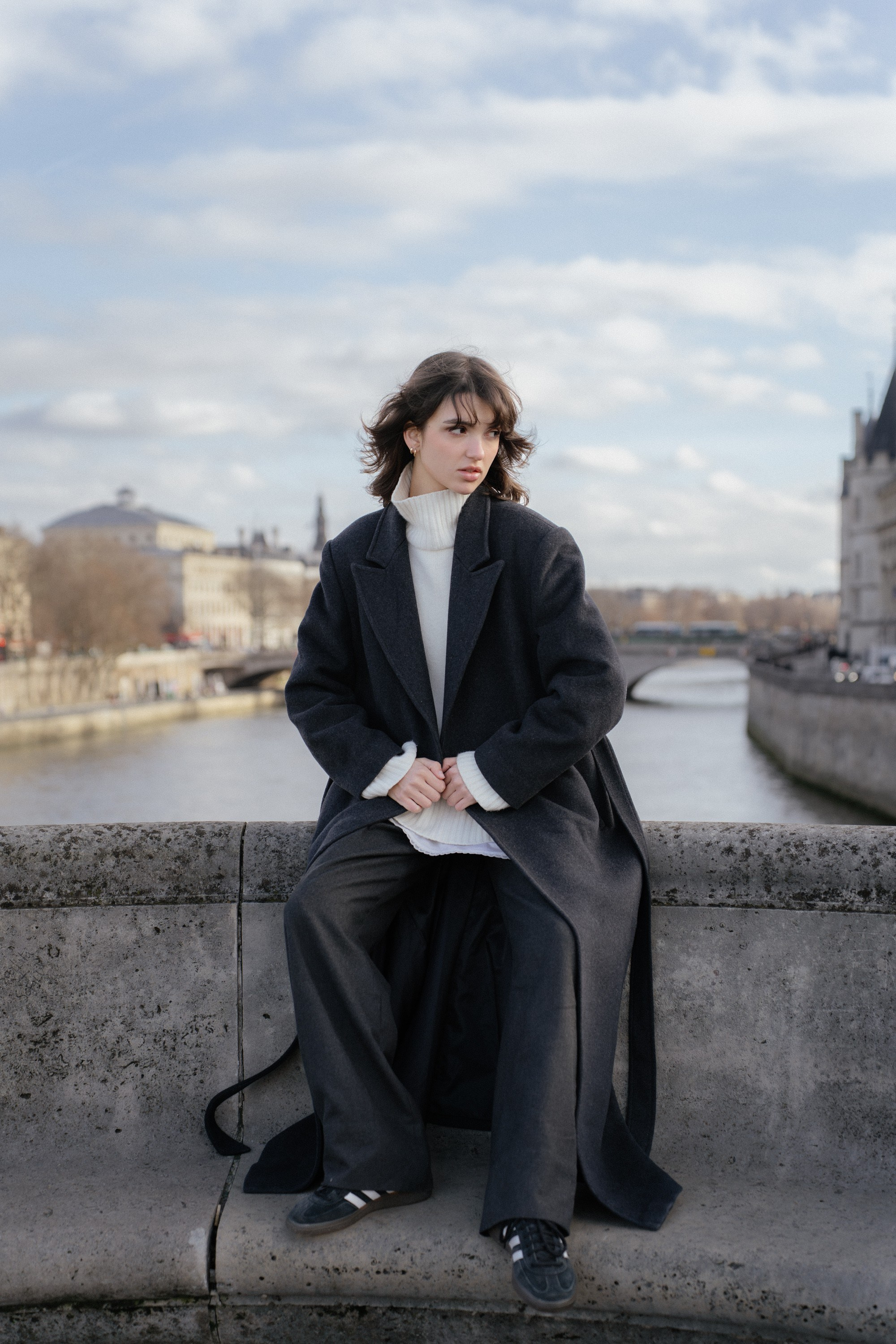 Solo Portrait Session: Seine. Paris Photographer & Videographer