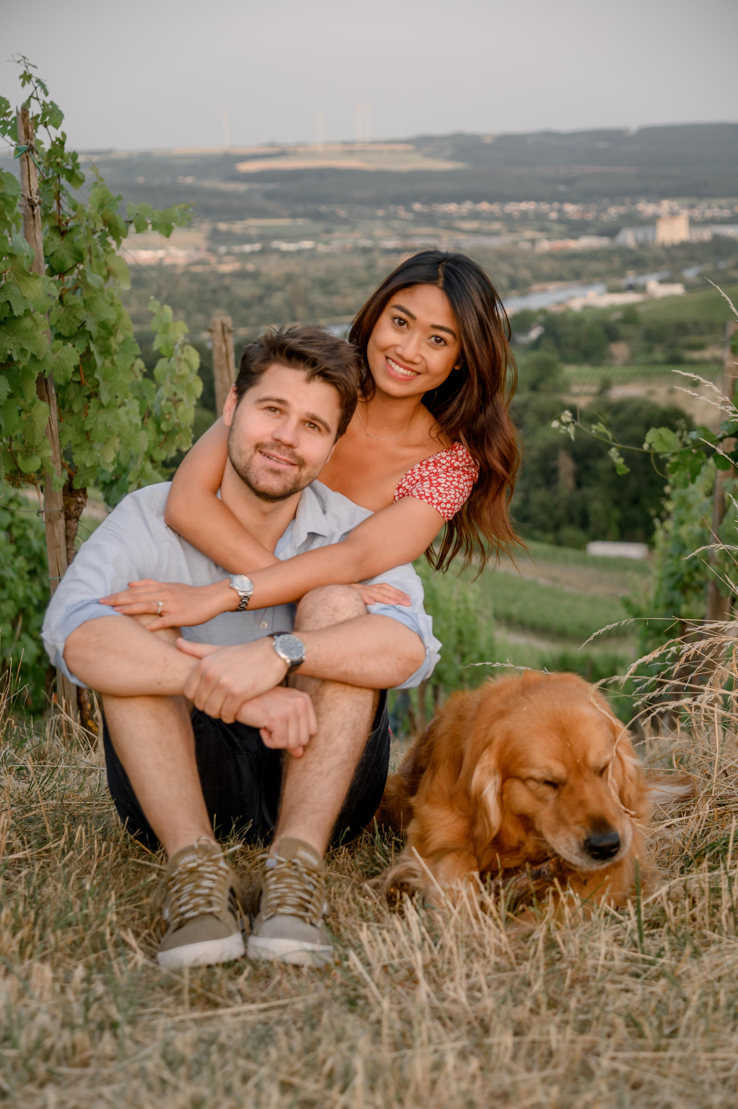 Story about love&dog in Moselle. Photographer in Luxembourg Tanita