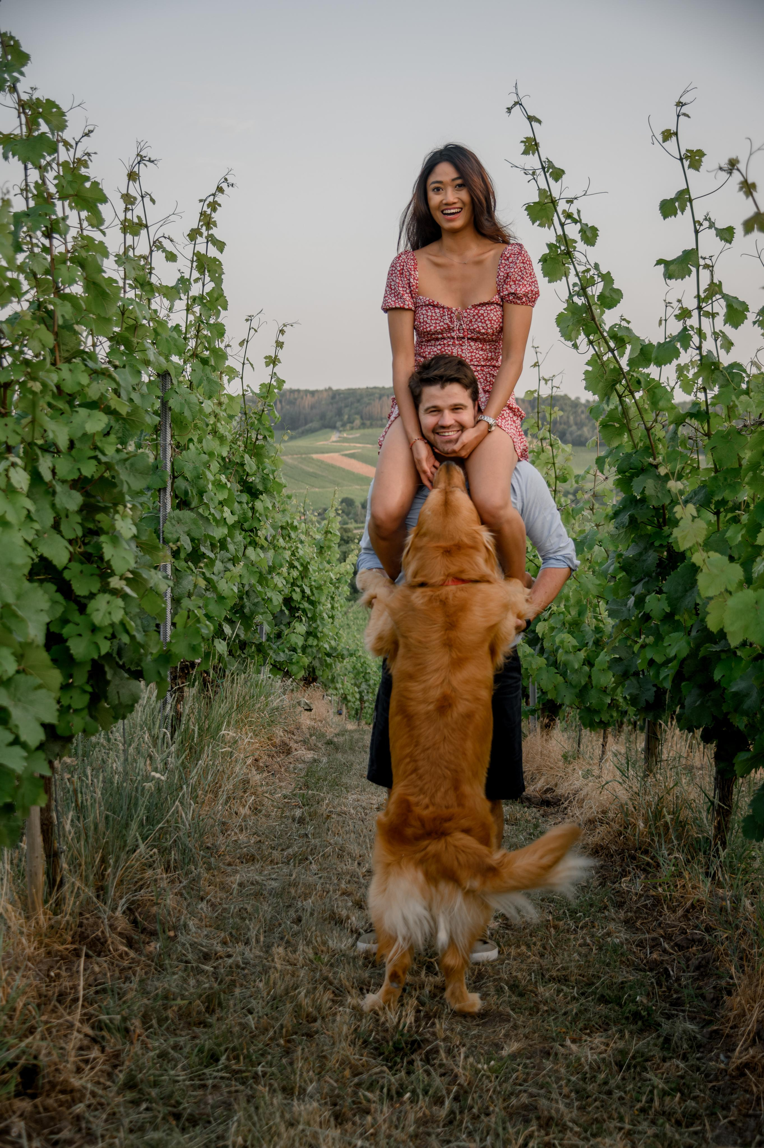 Story about love&dog in Moselle. Photographer in Luxembourg Tanita