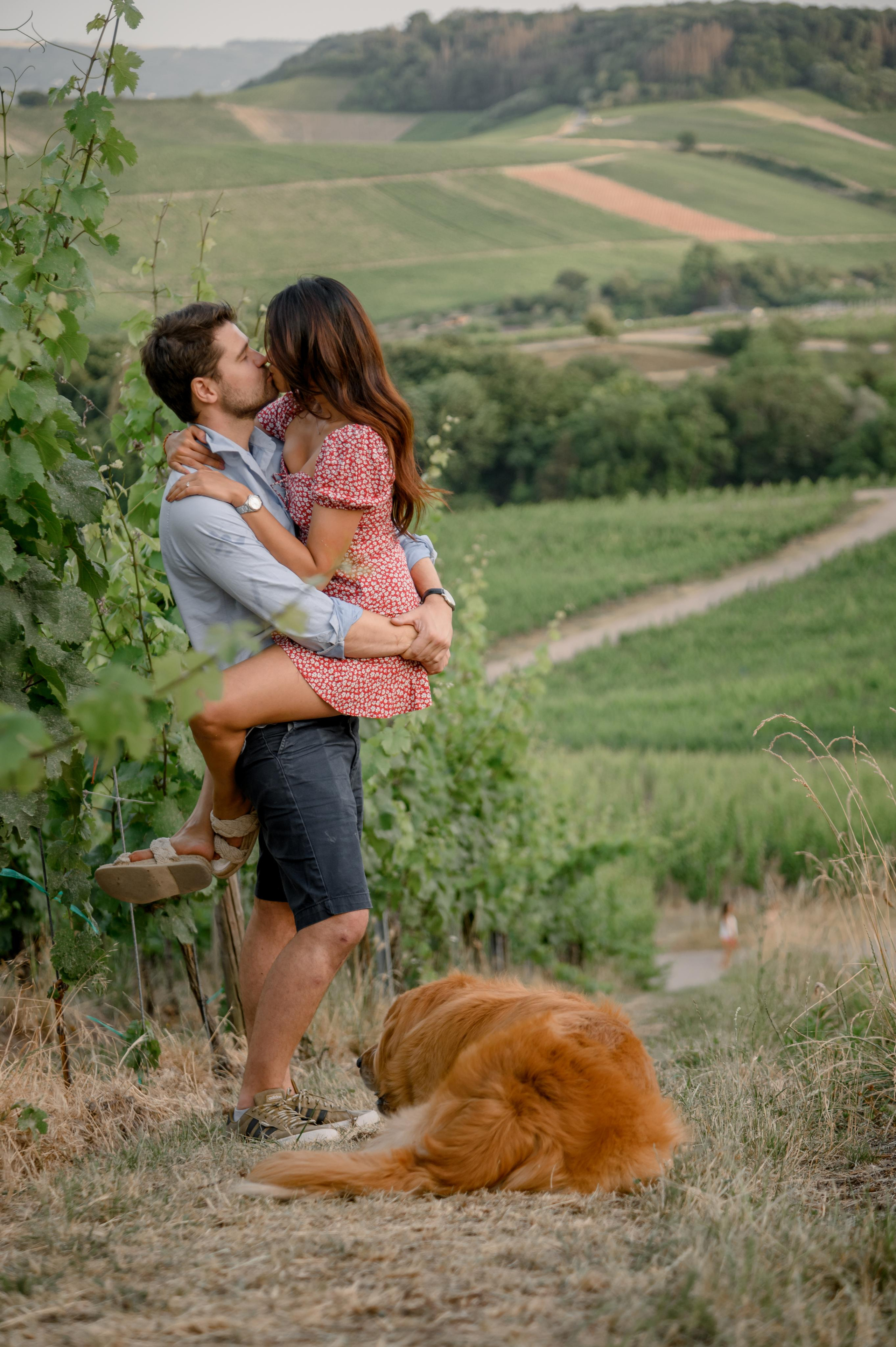 Story about love&dog in Moselle. Photographer in Luxembourg Tanita