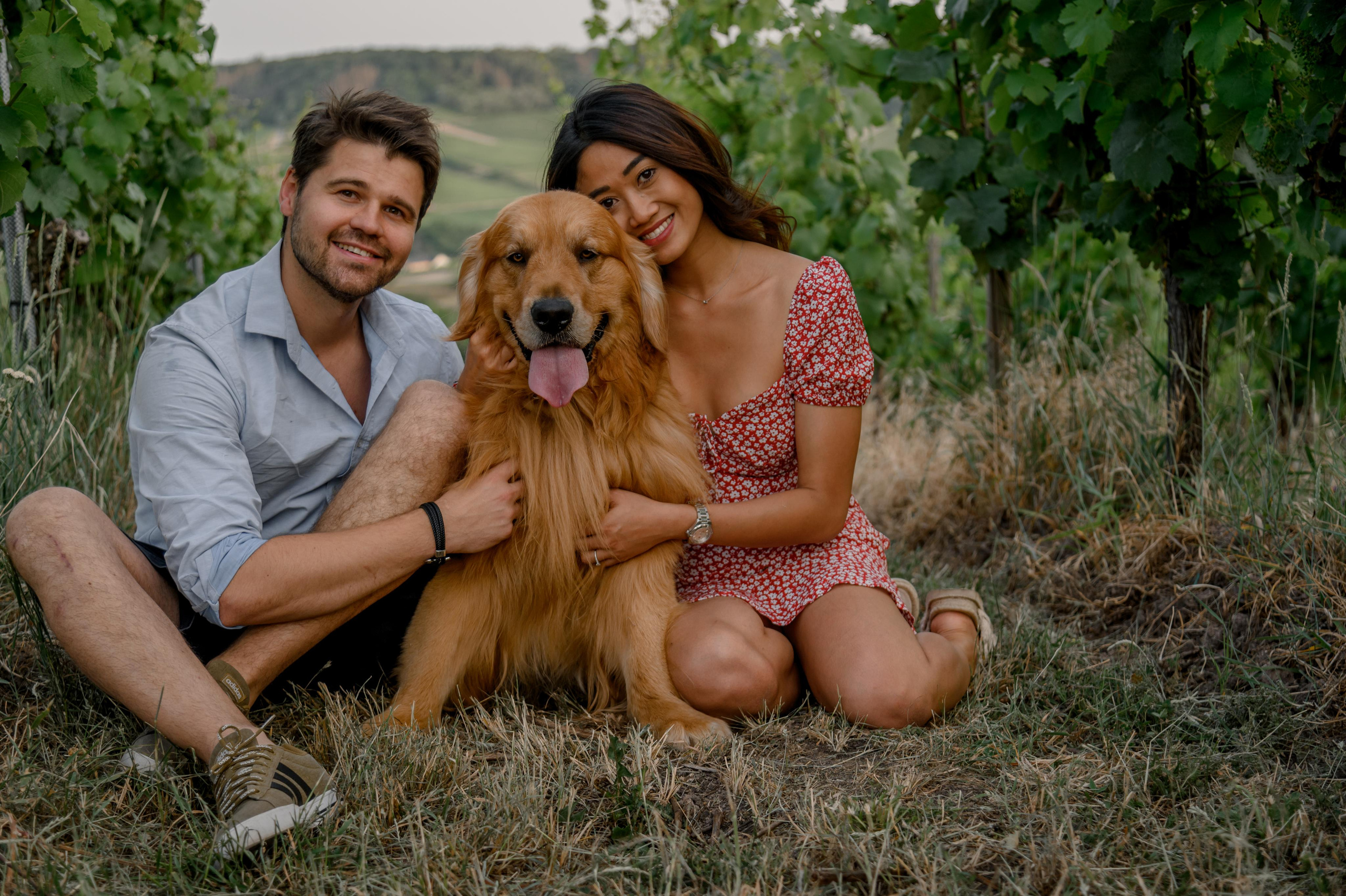 Story about love&dog in Moselle. Photographer in Luxembourg Tanita