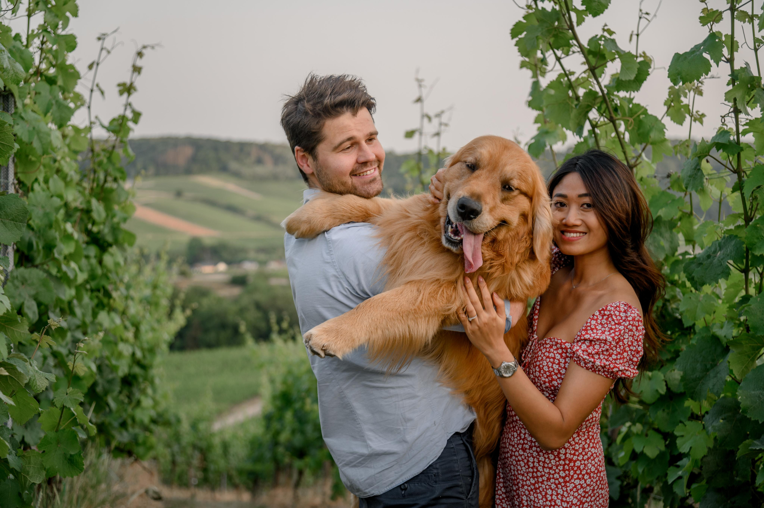 Story about love&dog in Moselle. Photographer in Luxembourg Tanita