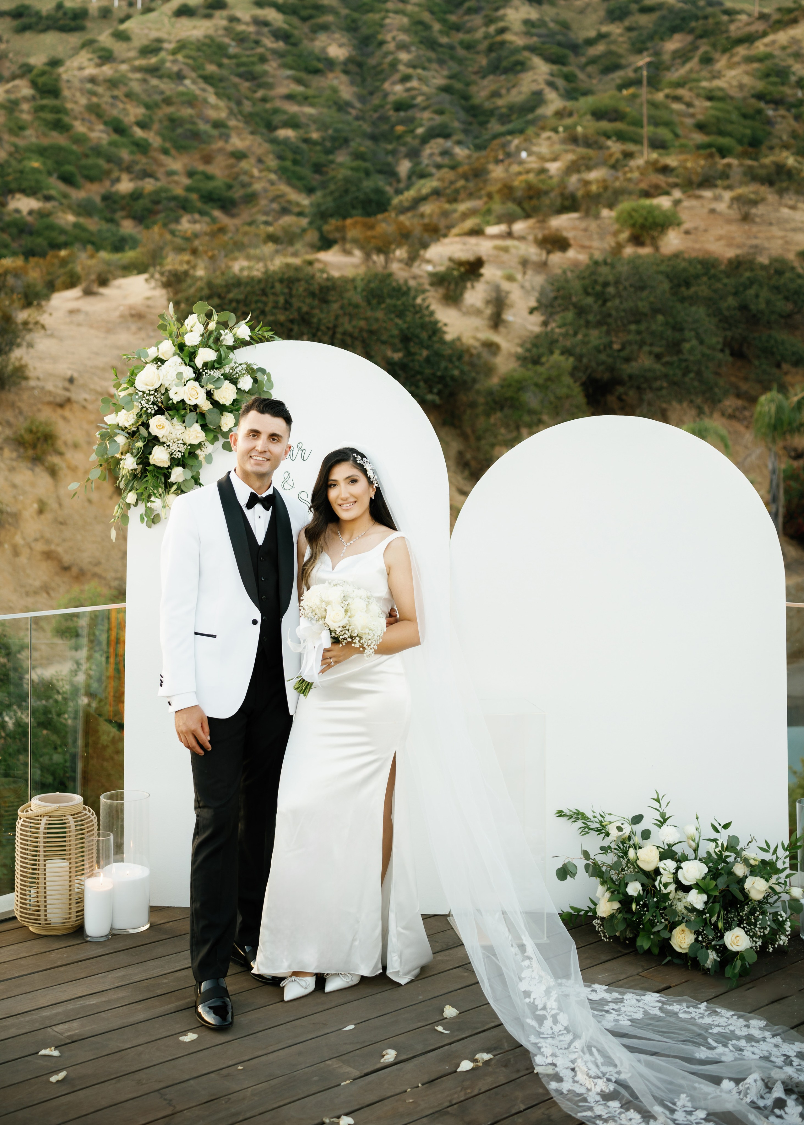 Wedding at the Hollywood Sign Venue, Los Angeles, California. Wedding Photography & Videography Team in California, Los Angeles, San Francisco, San Diego and Travel