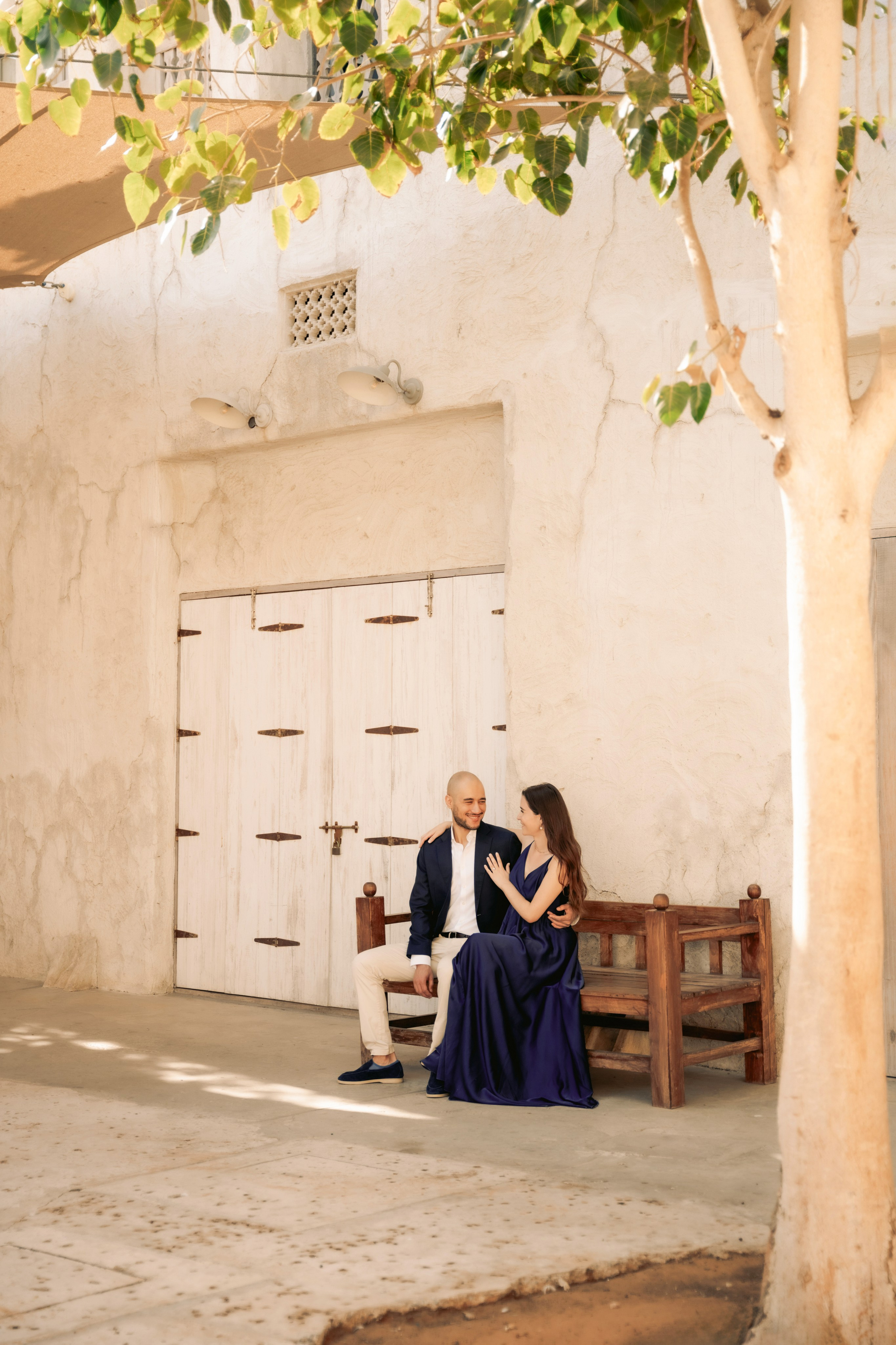 Old Dubai, New Love. Angela Iakovleva — Family Photographer in Dubai