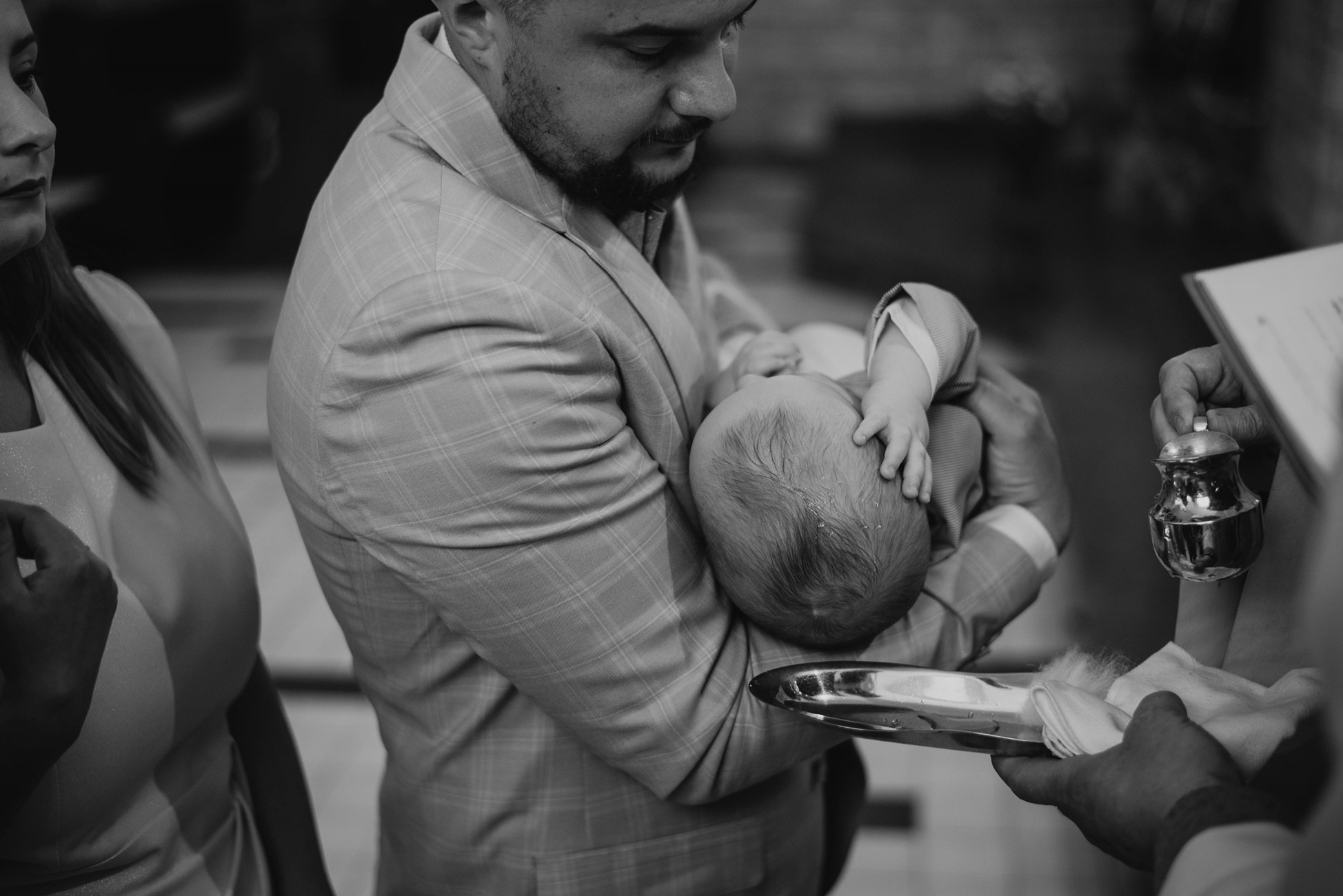 Chrzest Święty Leosia. Dominika Strachacka Fotografia | Fotograf ślubny i rodzinny Opole Lubelskie Lublin