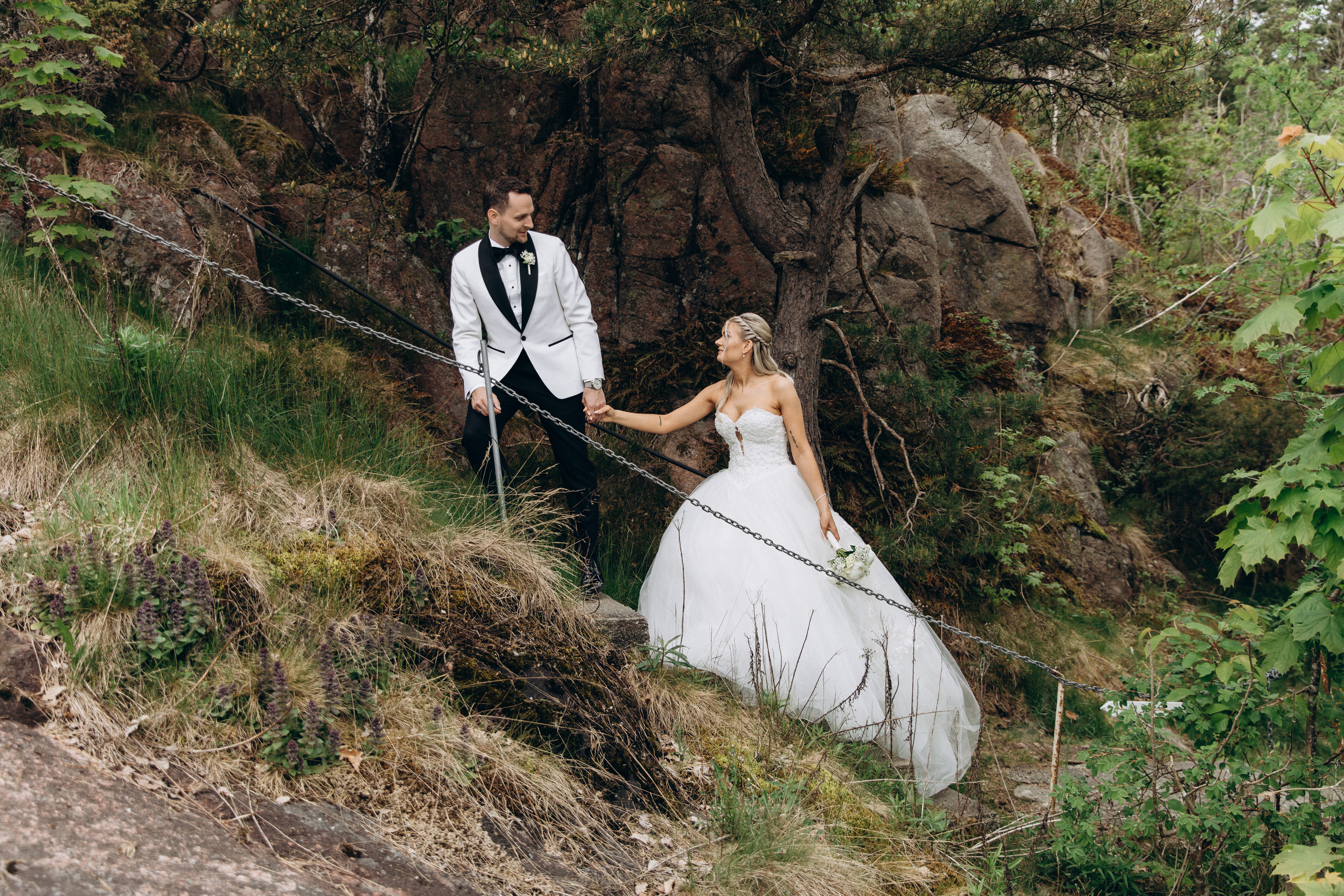 Fotografering av drømmebryllupet ditt i hjertet av Oslo. Bryllupsfotograf i hele Norge