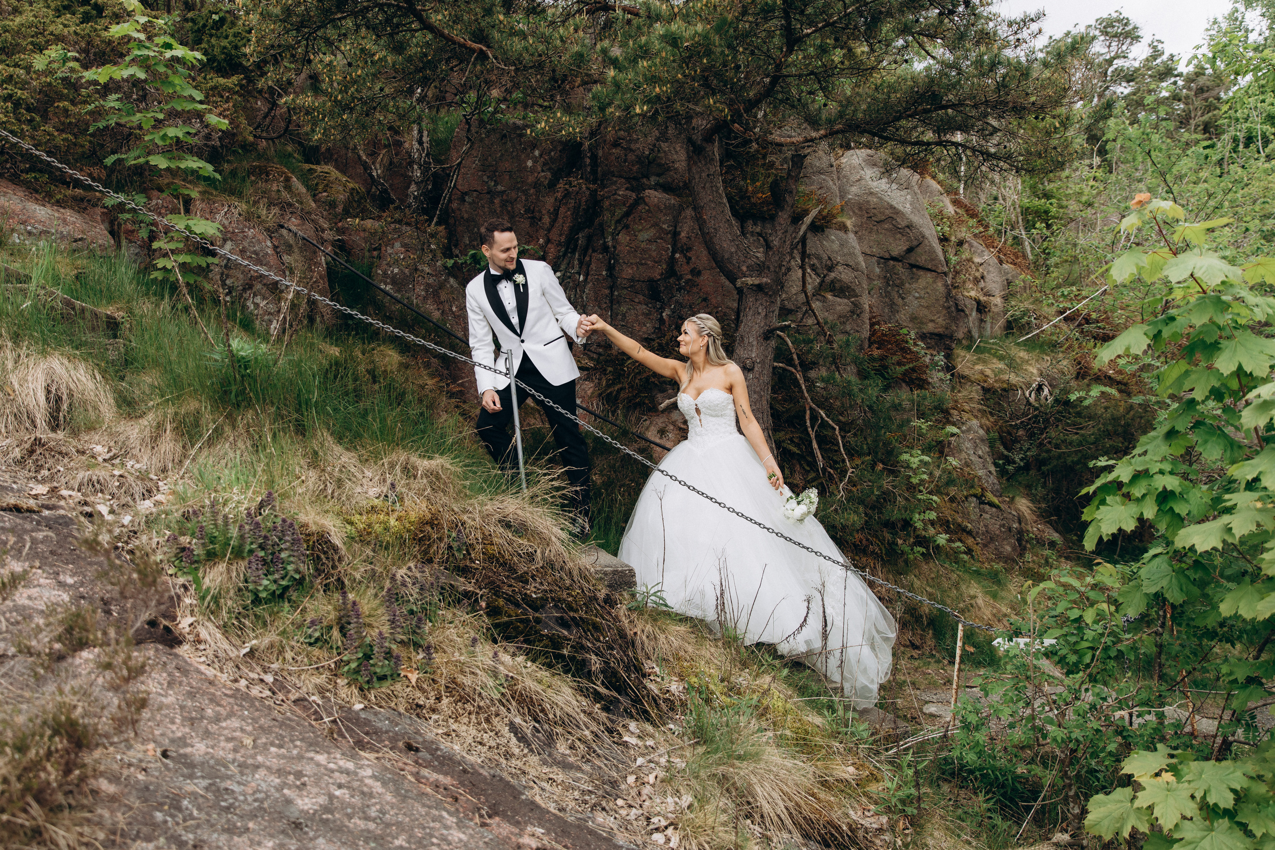 Fotografering av drømmebryllupet ditt i hjertet av Oslo. Bryllupsfotograf i hele Norge