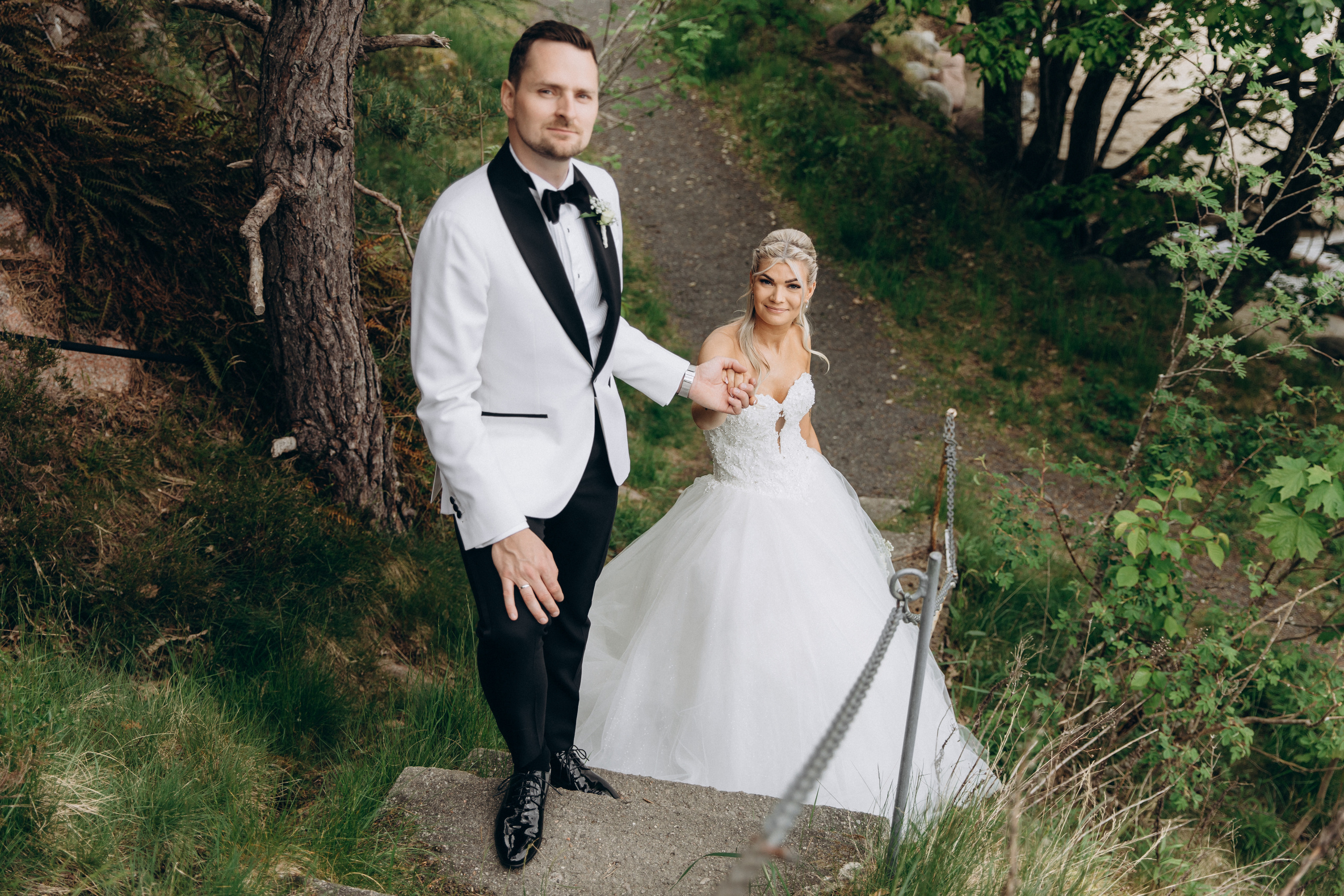 Fotografering av drømmebryllupet ditt i hjertet av Oslo. Bryllupsfotograf i hele Norge