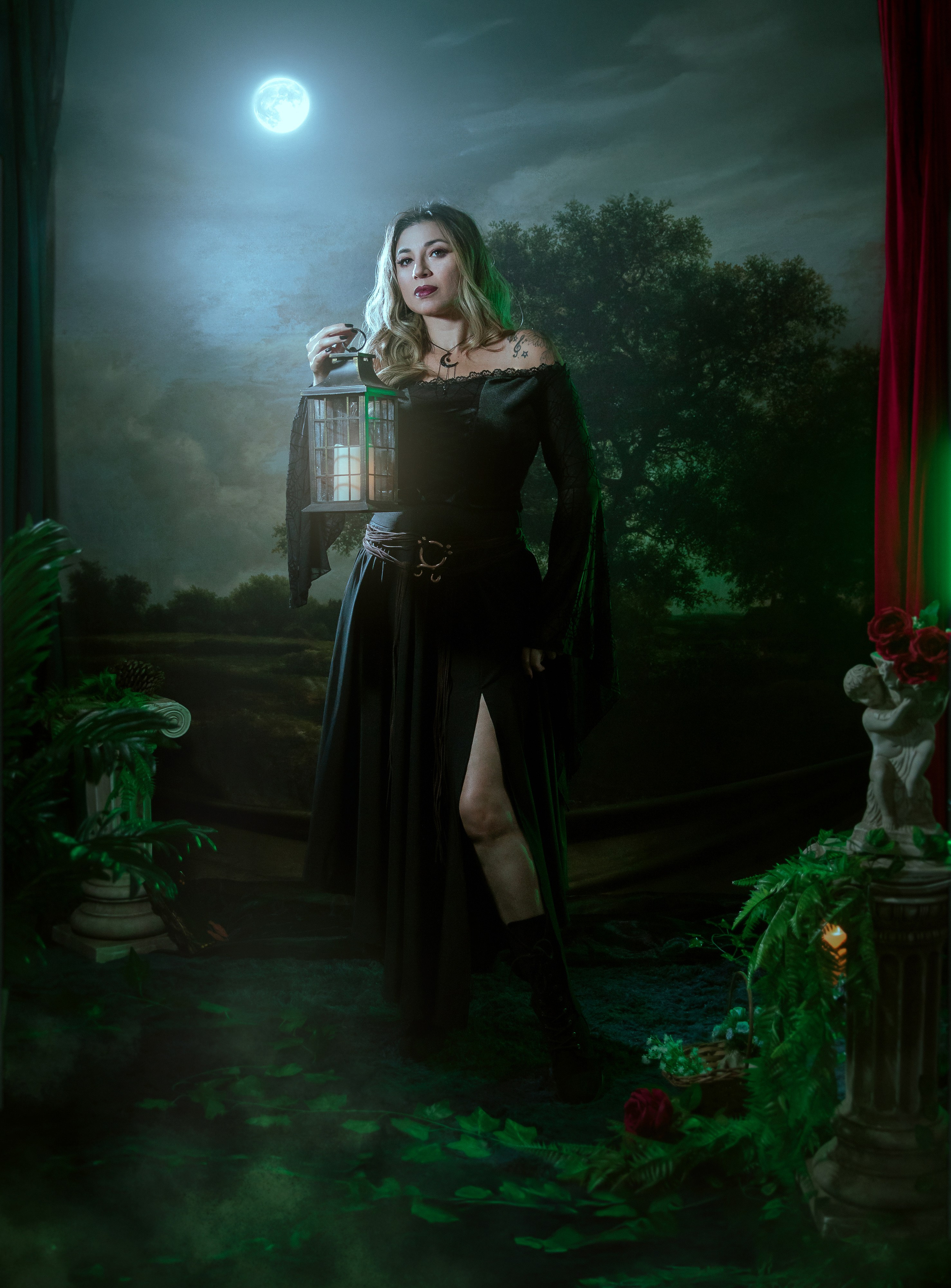 Fotografia Artística Gótica Bruxa| São Paulo. Fotógrafa em são paulo — Fotos Autênticas