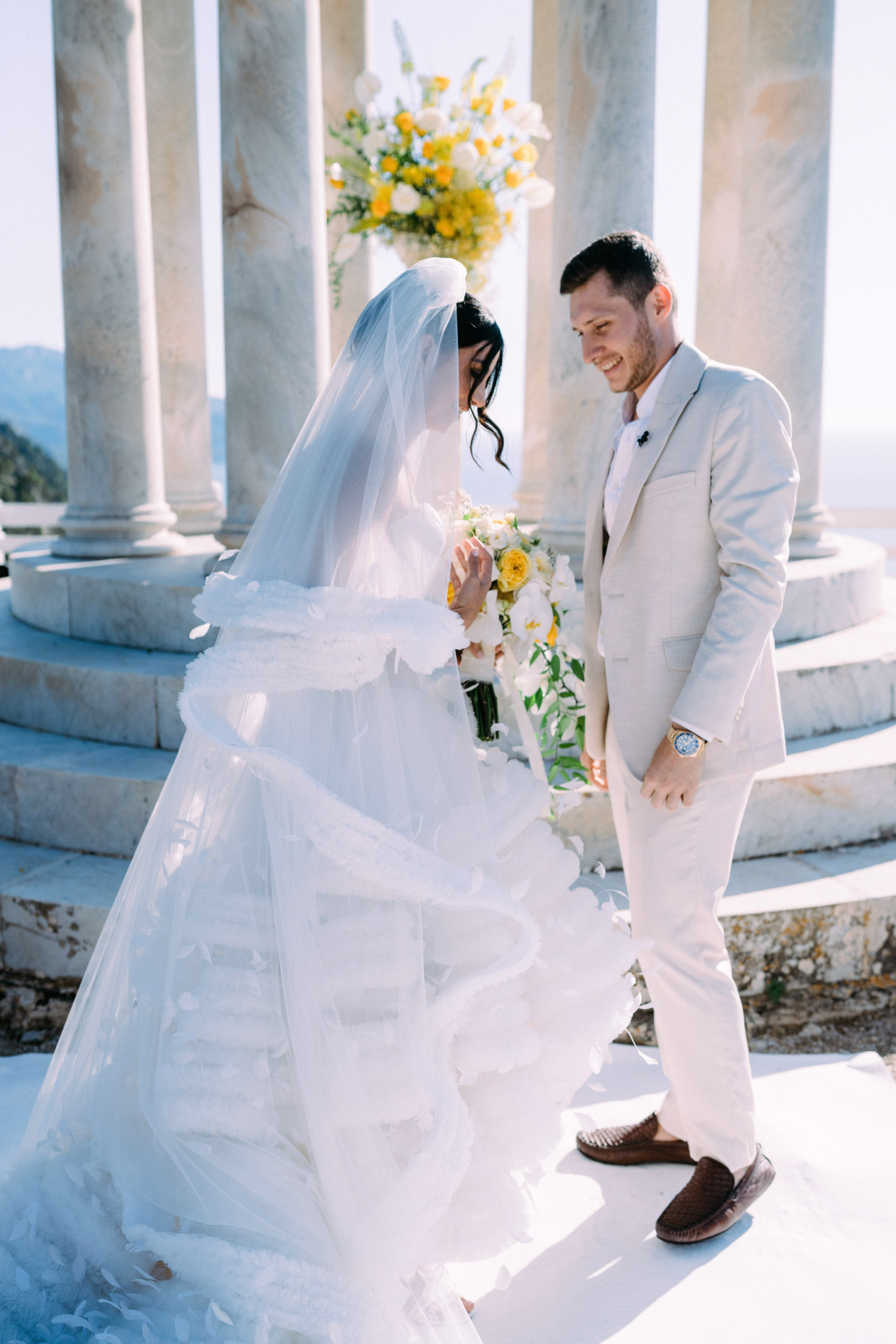 André & Pietro. Wedding Celebrant in Mallorca Iban Collin