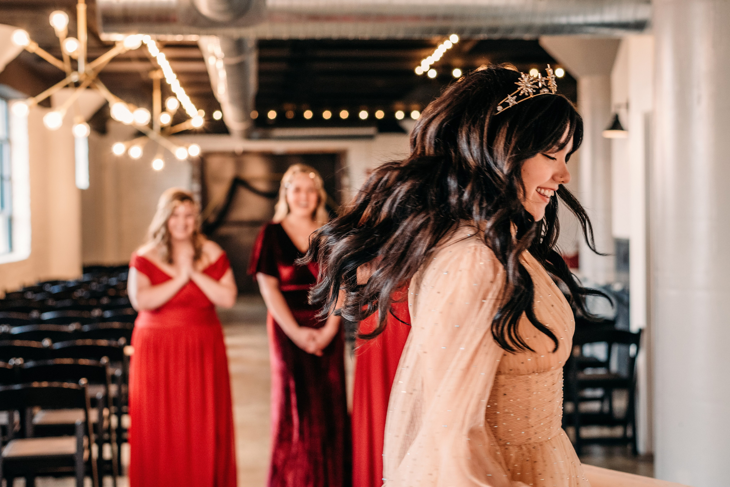 Bold & Dramatic Wedding at The Paper Mill on The Landing | Fort Wayne Wedding Photographer. Alexandria Danielle Photography | Fort Wayne & Indianapolis Wedding Photographer