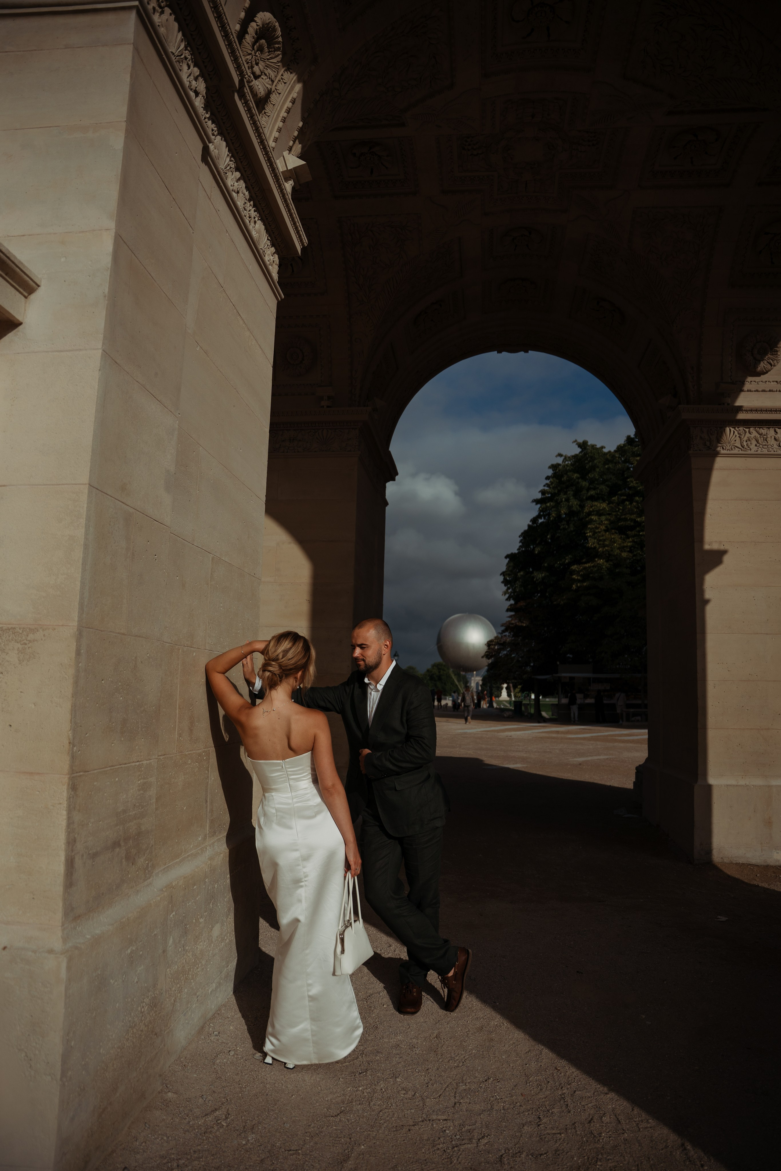 Юля и Саша в Париже. Paris photographer — Polina Osipova