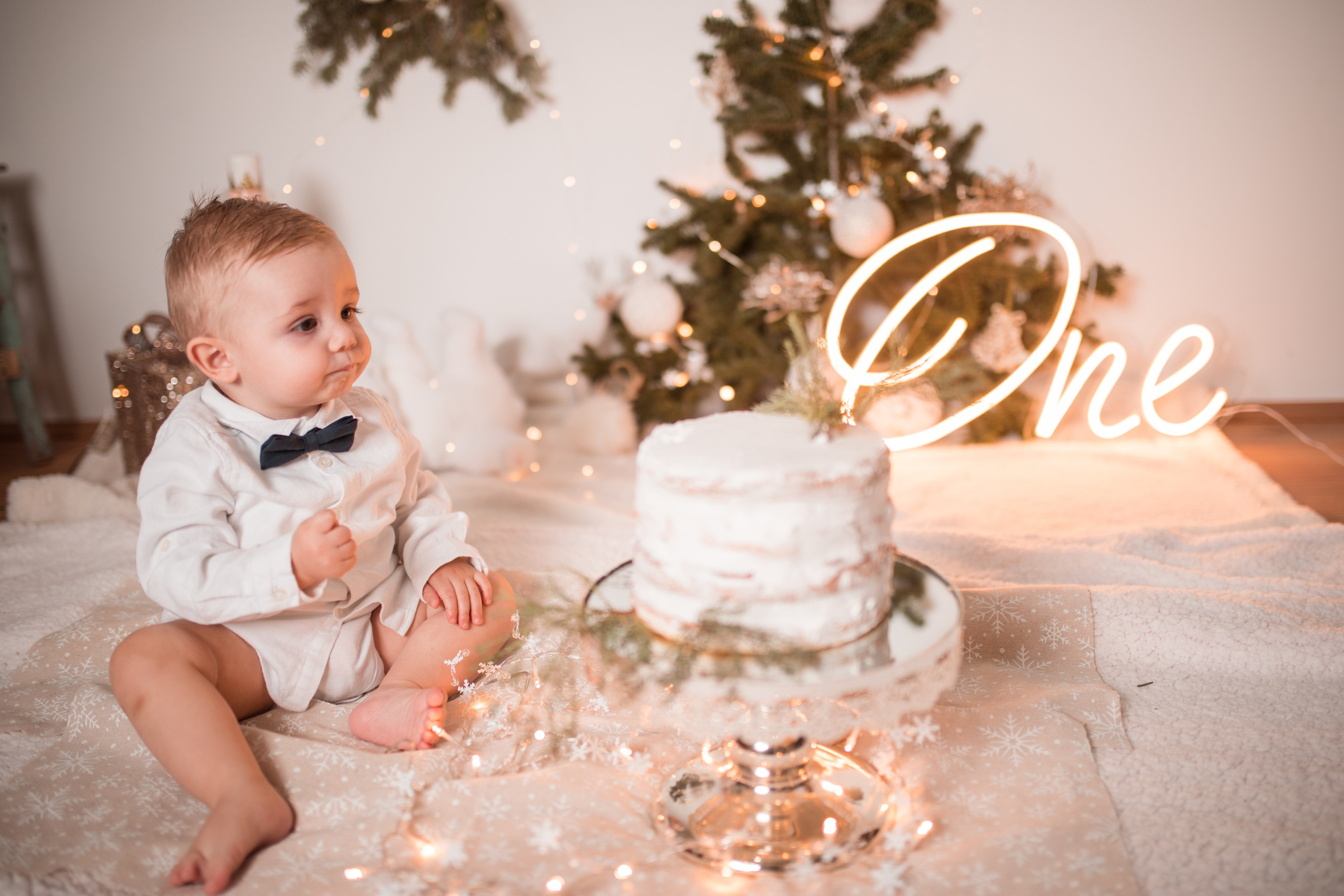 ILIJA 1TH BIRTHDAY SMASH CAKE. HOME