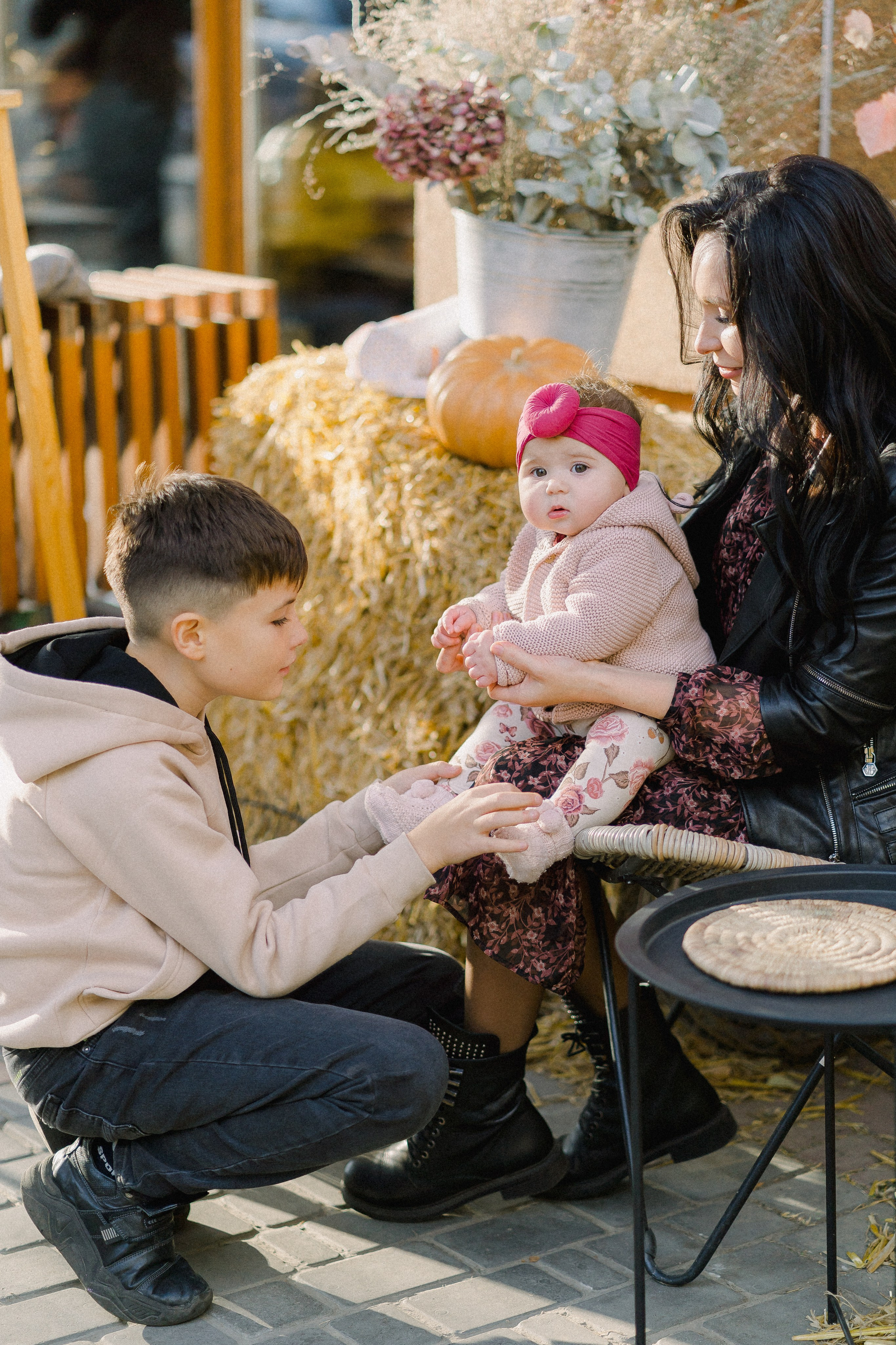 Family walk in the park. Wedding and family photographer Ireland