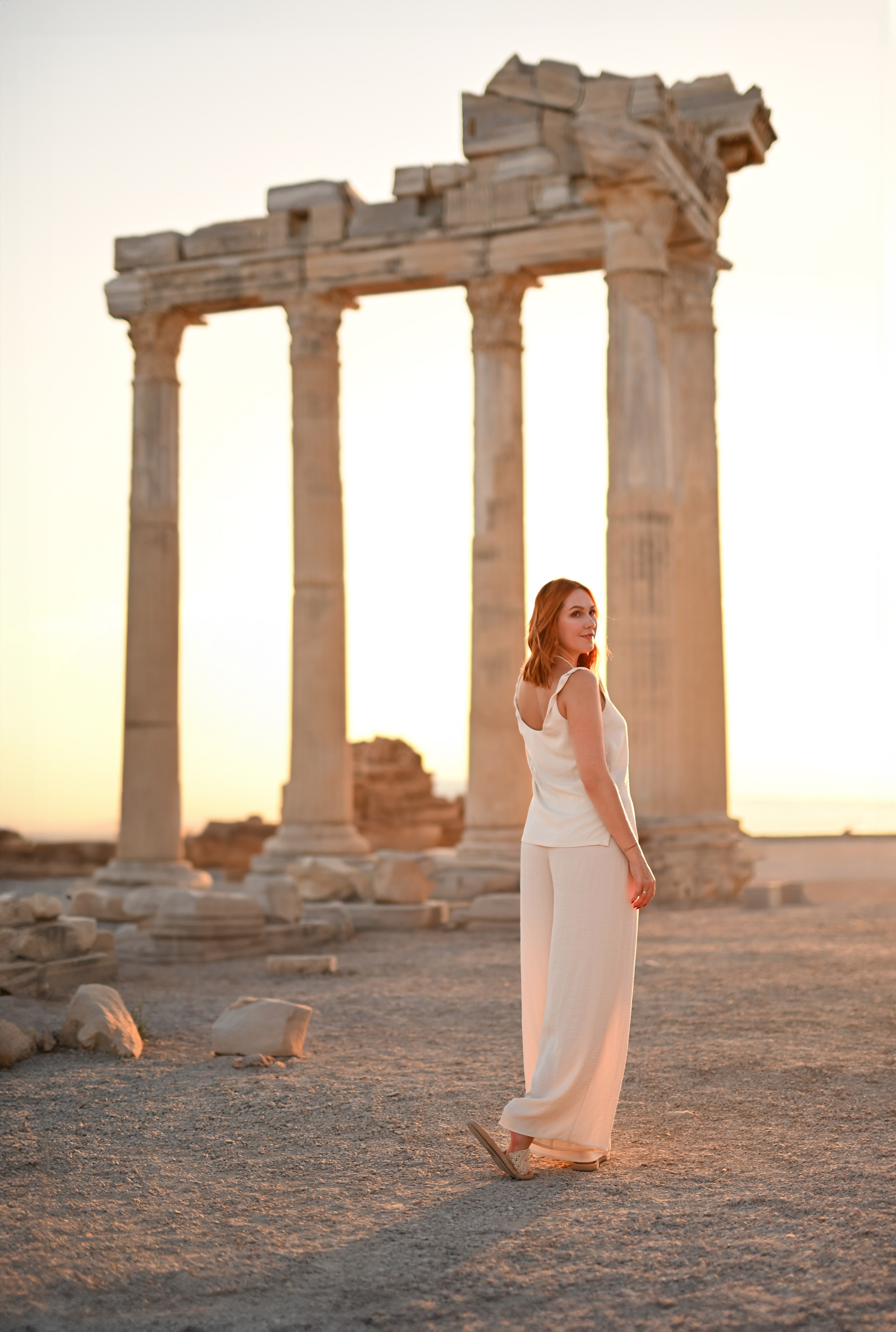 Античный Сиде. Фотограф в Алании (Аланье), Сиде, Манавгате. Турция