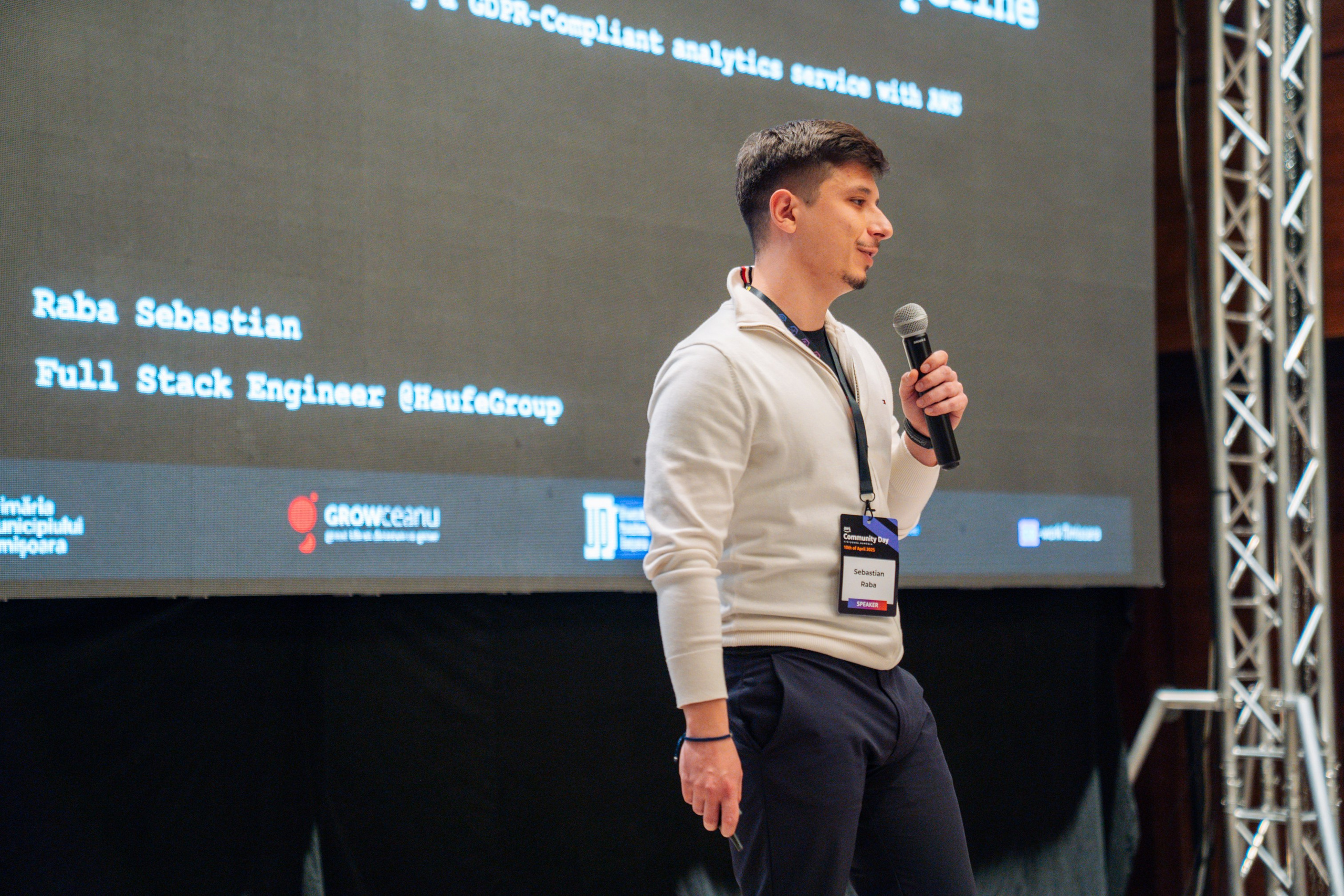 AWS Community Day 2025. Cozac Cristian Photographer