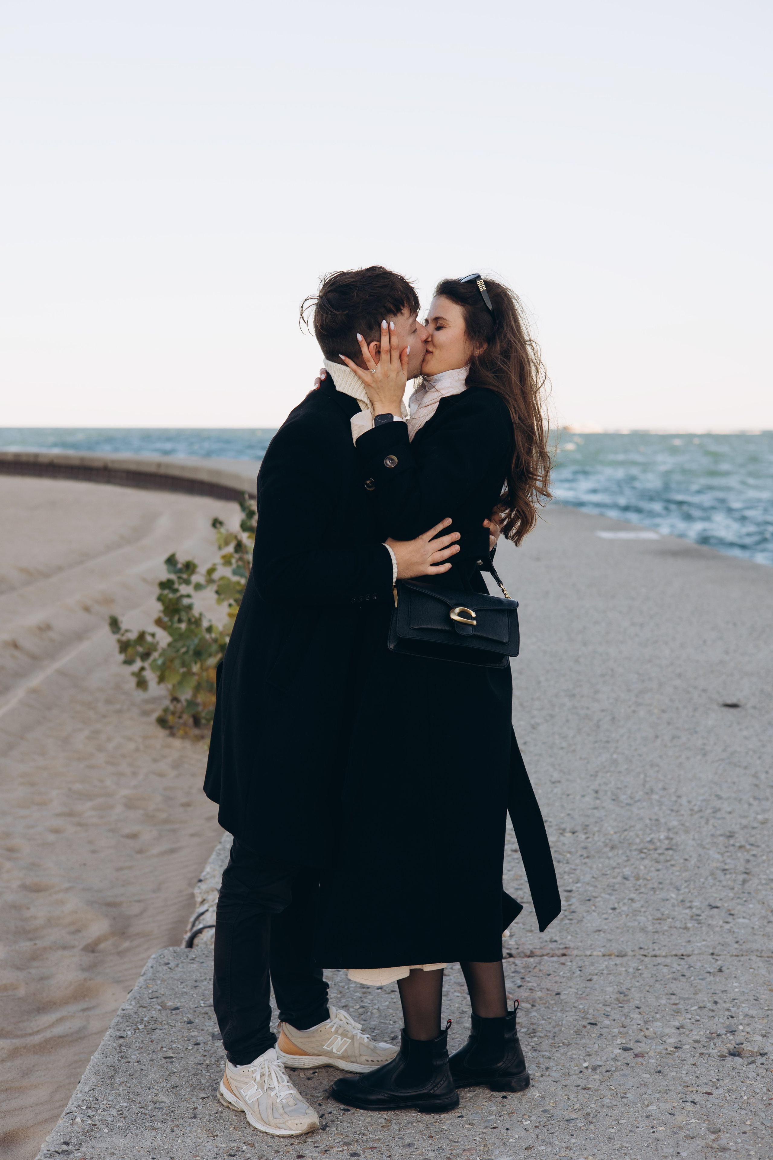 North Lake Shore Proposal — Chicago Photographer — Margarita Chudinova