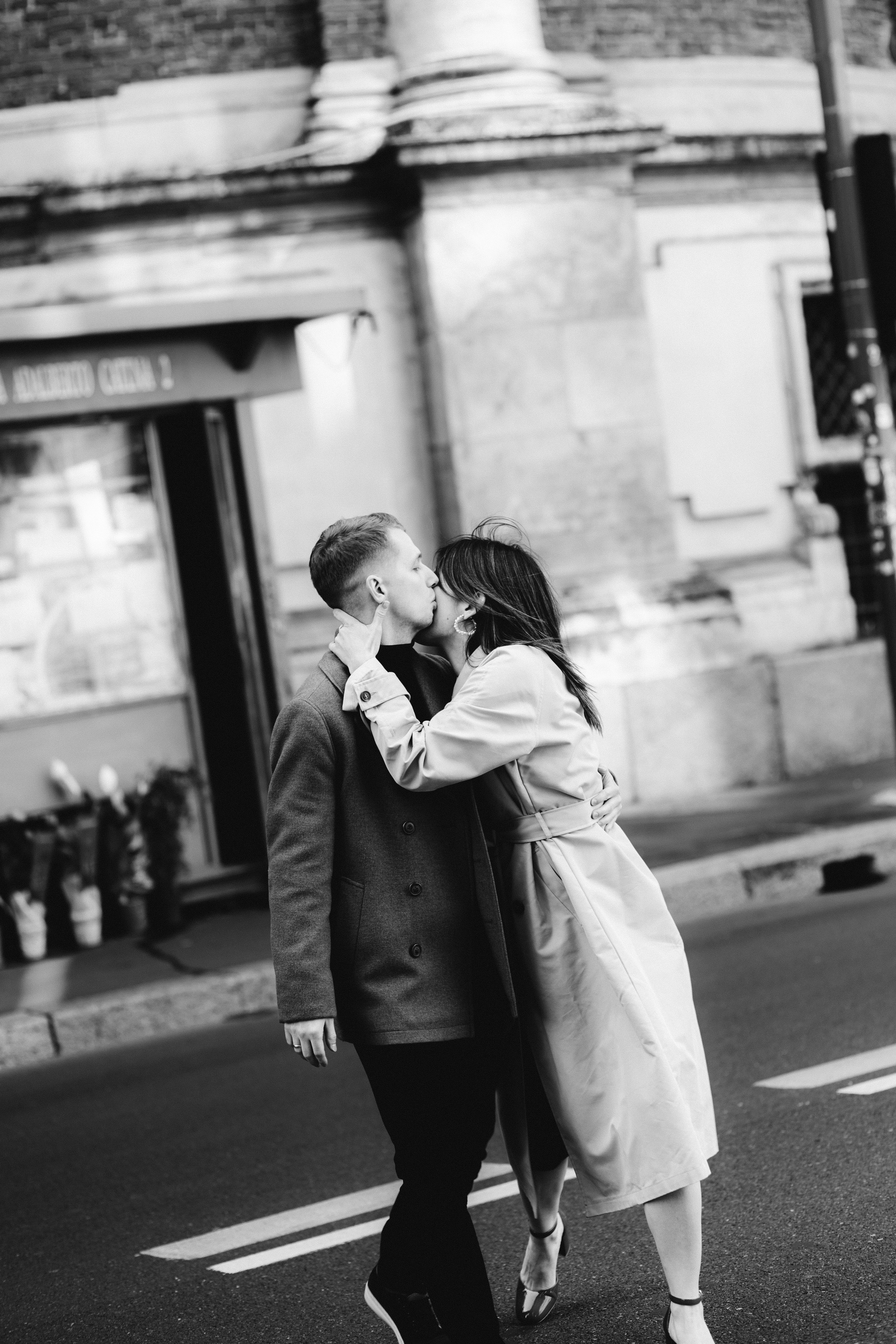 Romantic Milan city photoshoot