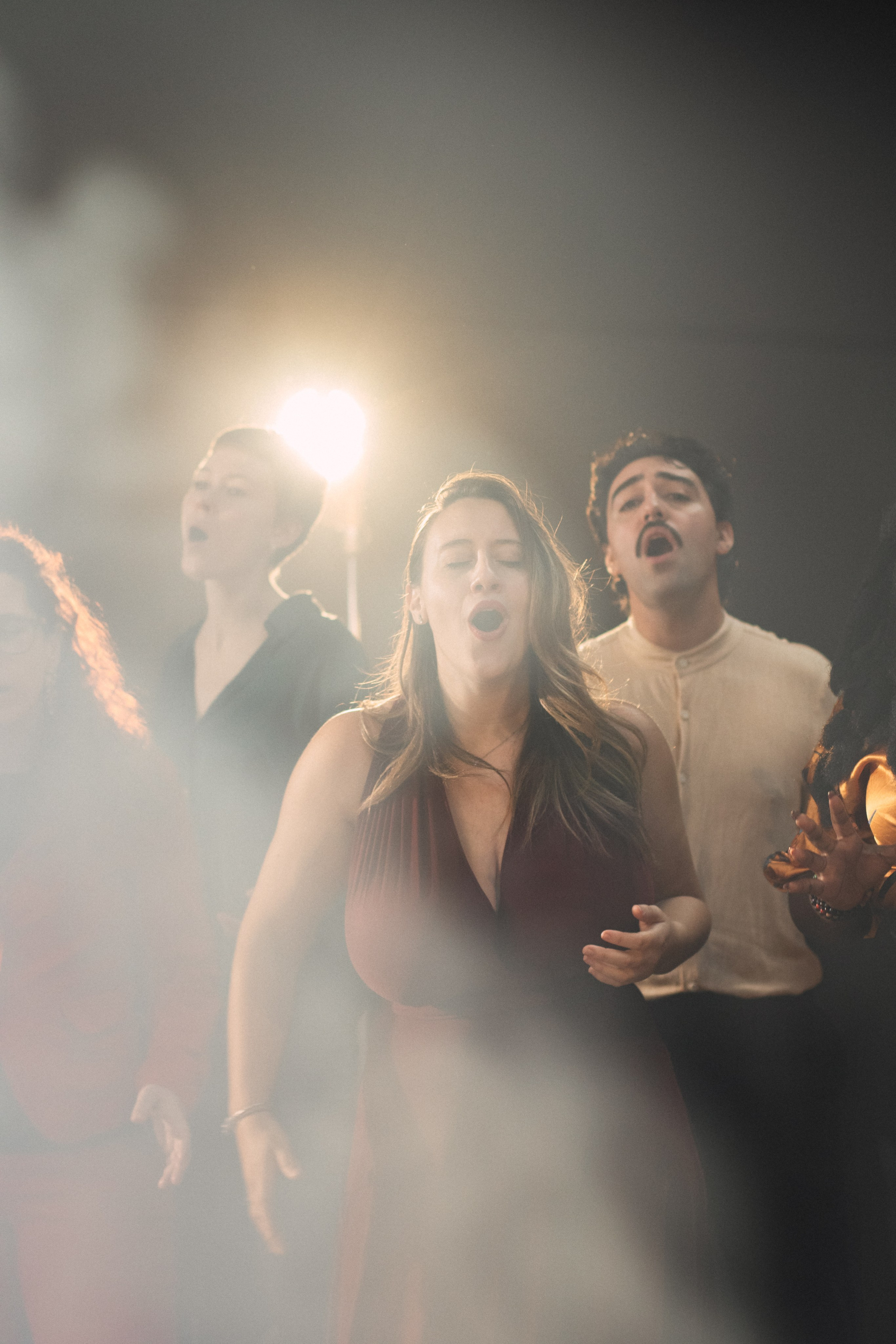 Attih Soul, choir shoot. Alexandra Uzianova — photo and video content in Barcelona