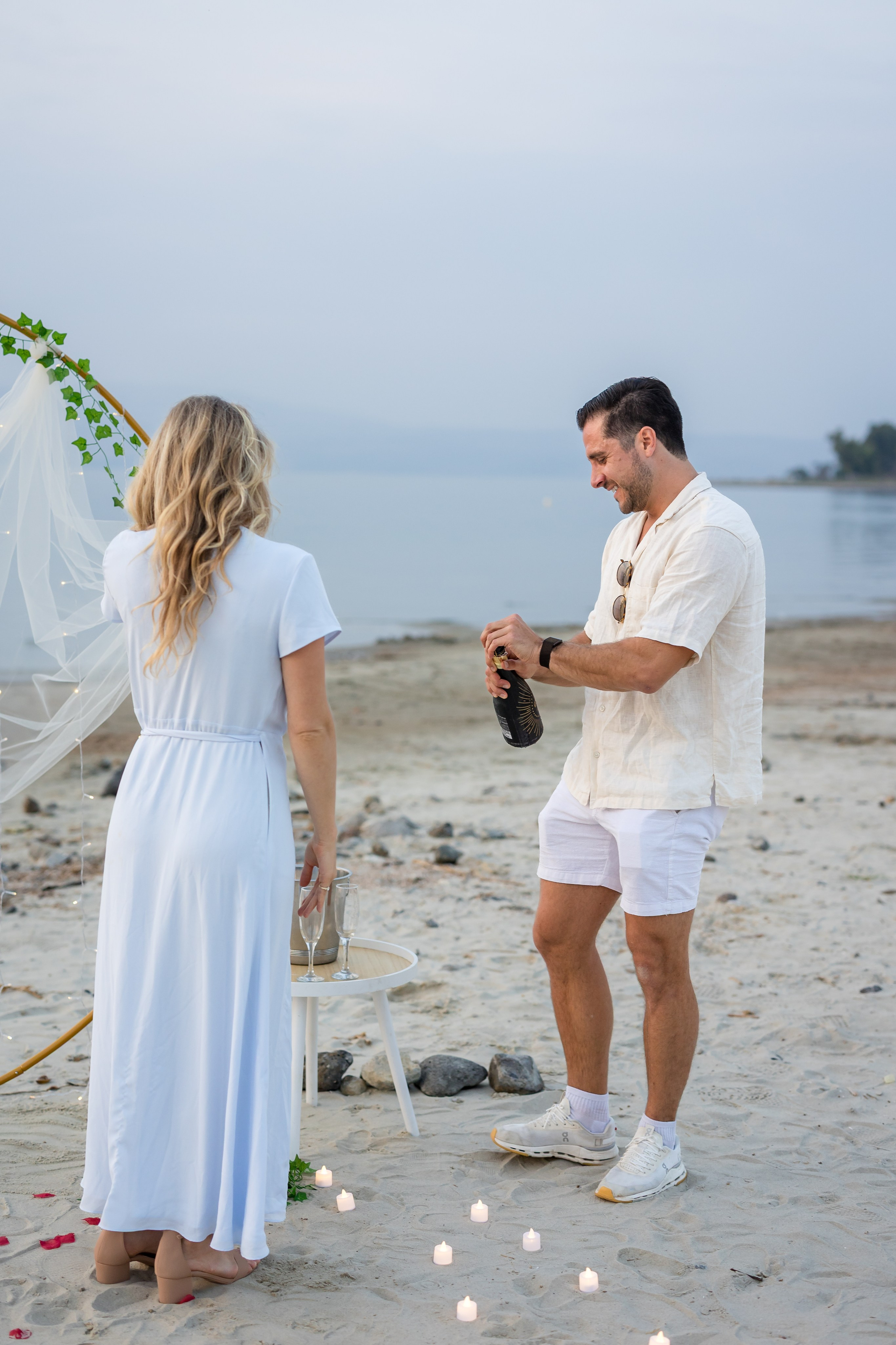 Marie & Rony proposal. AMIR BUCHNIK PHOTOGRAPHER
