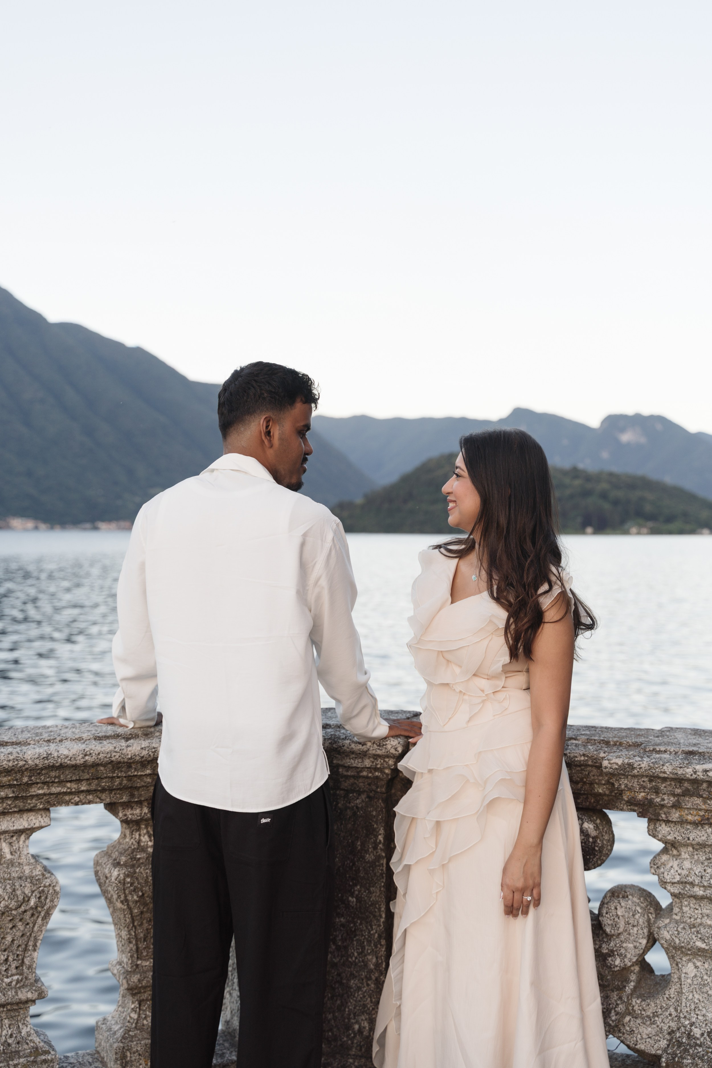 Secret Proposal in Tremezzo. Lake Como Proposal Photographer | Surprise Proposals & Engagements