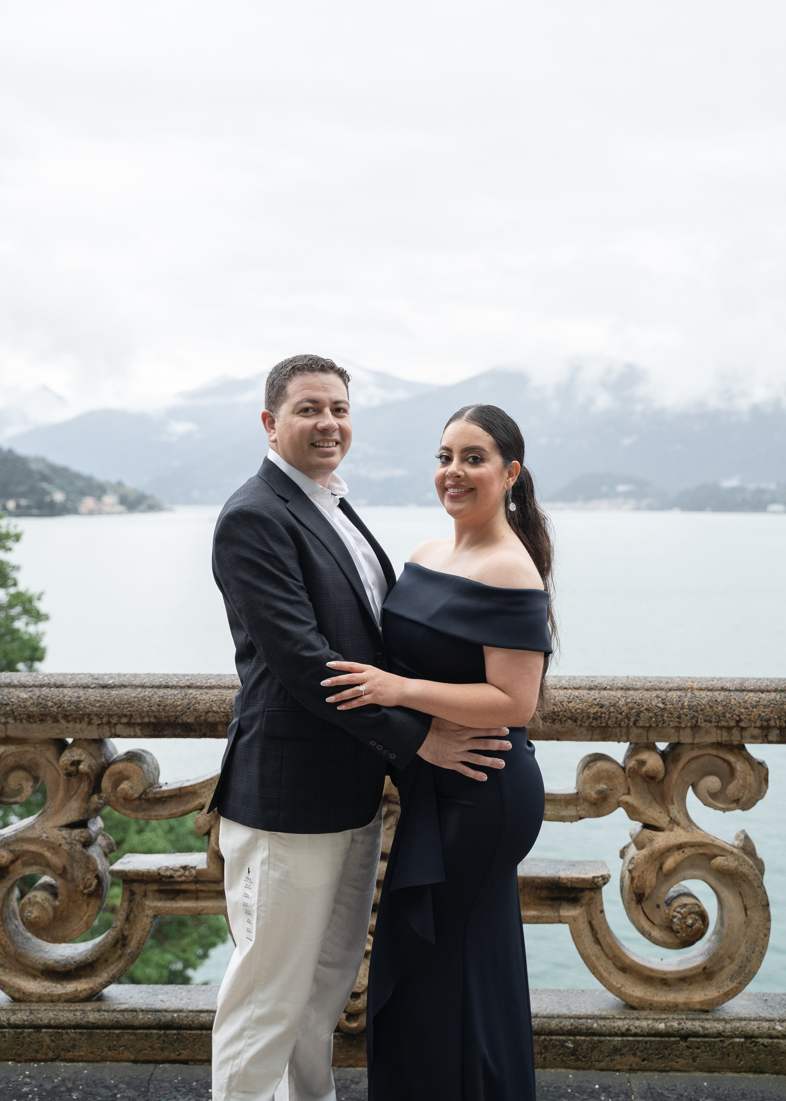 Villa Balbianello Engagement Photoshoot. Proposal Photographer in Lake Como