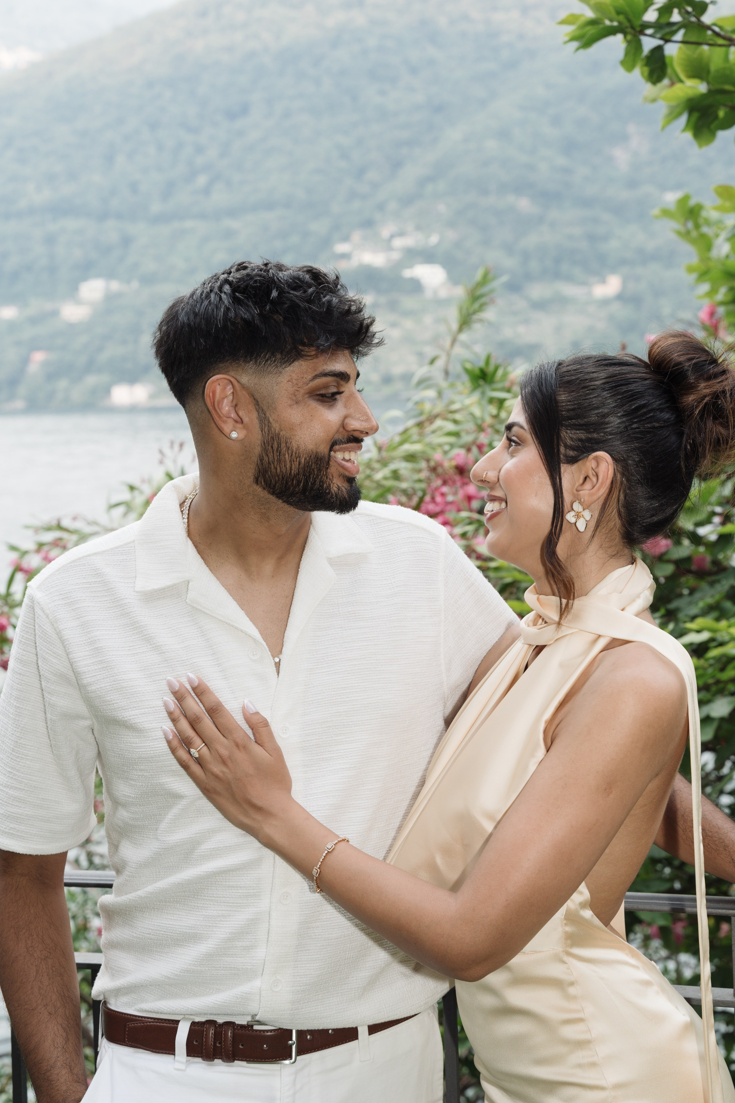 Lake Como Romantic Proposal. Lake Como Proposal Photographer | Surprise Proposals & Engagements
